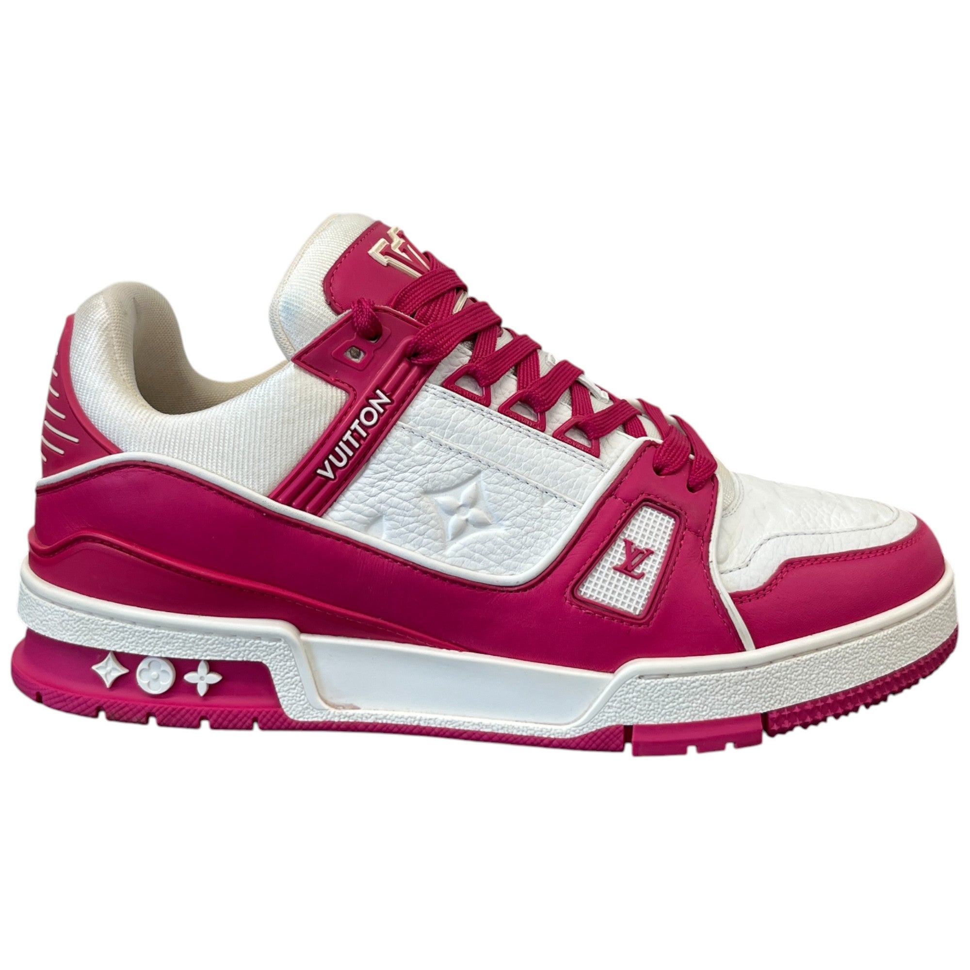 Men's Lv Low Trainers Pink Size EU 41.5 / UK 7.5