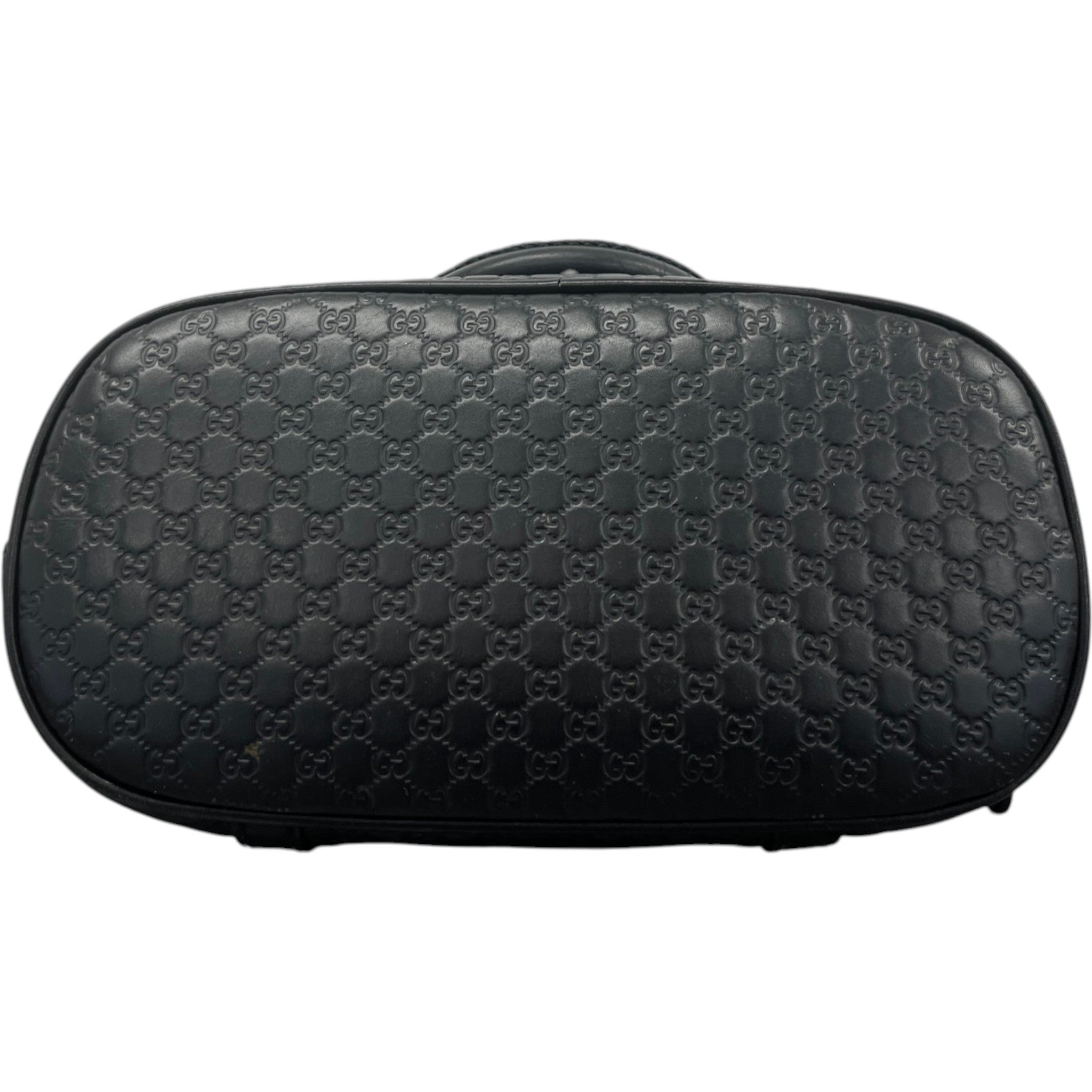 Women's Microguccissima Dome Bag Black