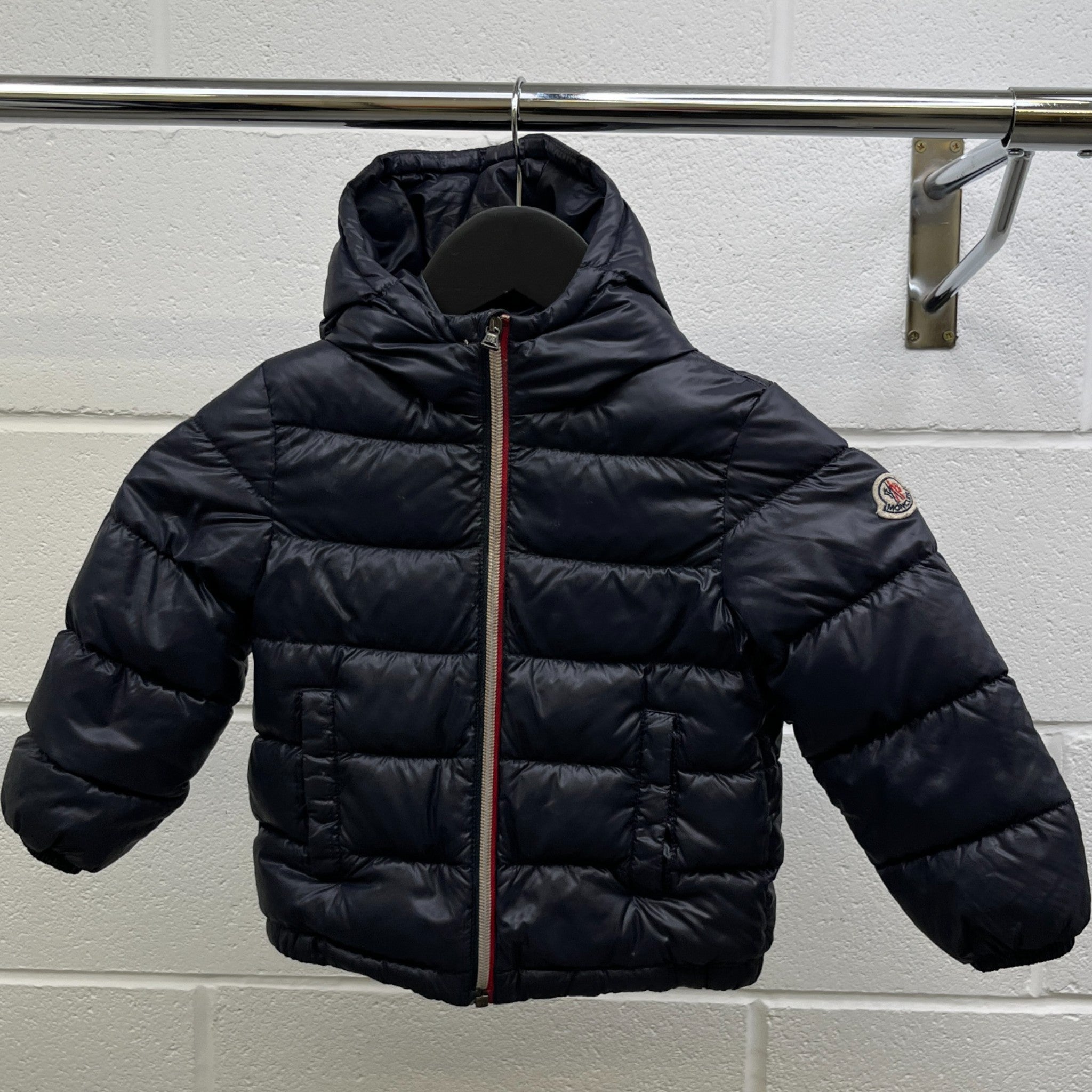 Men's New Aubert Boys Age 2 Years Down Jacket Navy Size XXS