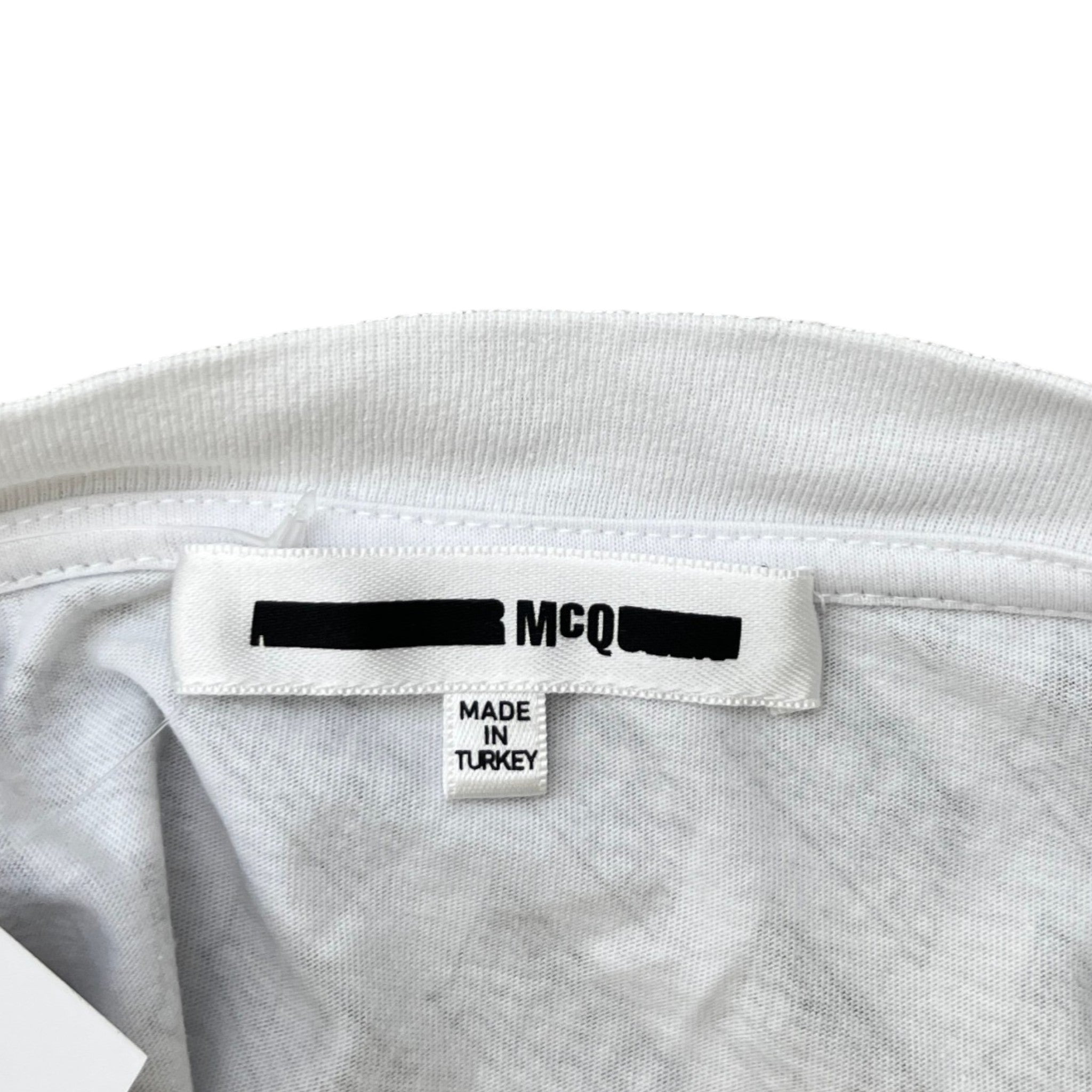Men's All Over Logo T-Shirt White Size M