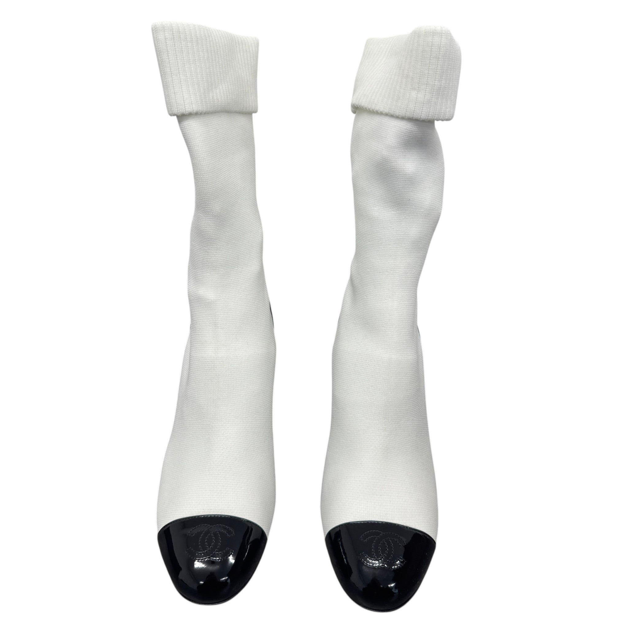 Women's Cc Sock Ankle Boots White Size EU 41 / UK 8