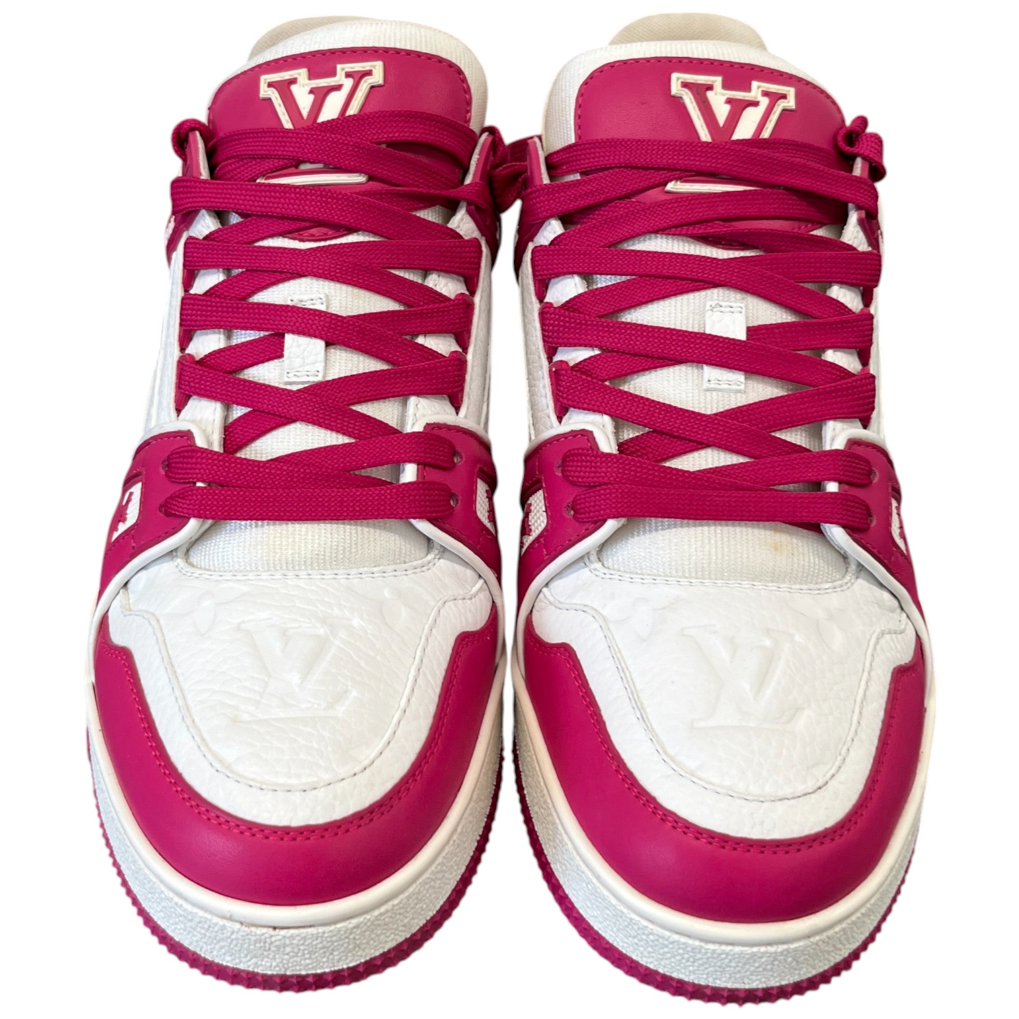 Men's Lv Low Trainers Pink Size EU 41.5 / UK 7.5