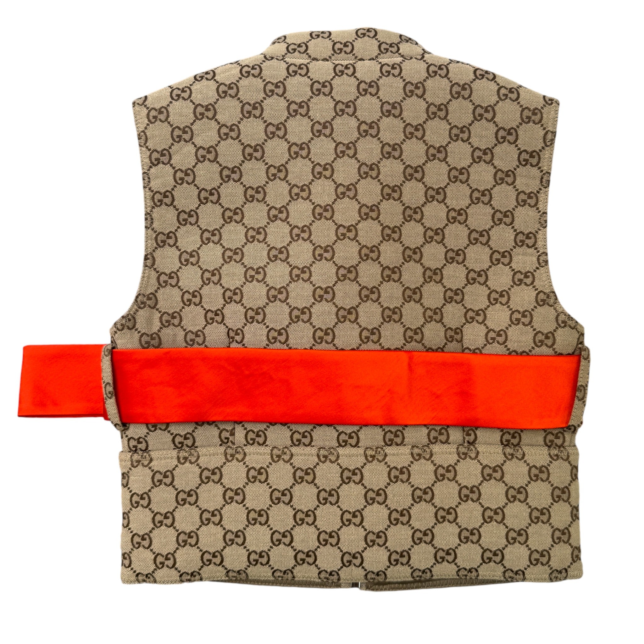 Women's Gg Supreme Gilet Brown Size IT 36 / UK 4