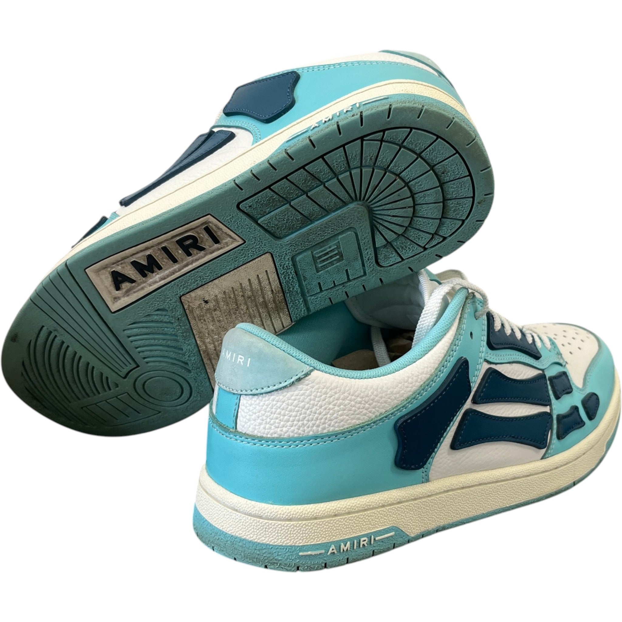 Men's Skeleton Low Trainers Blue Size EU 45 / UK 11
