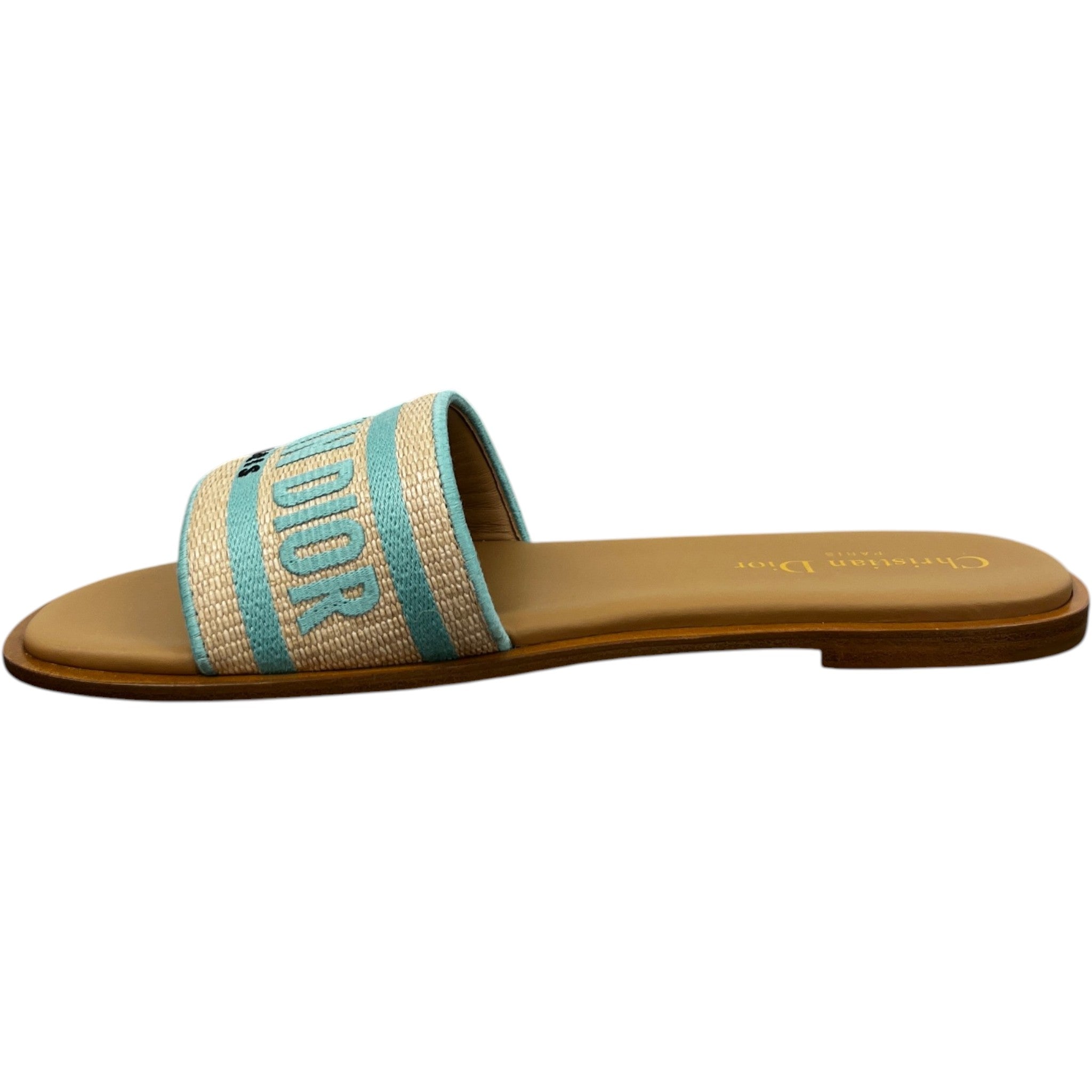 Women's Dway Slides Green Size EU 37.5 / UK 4.5