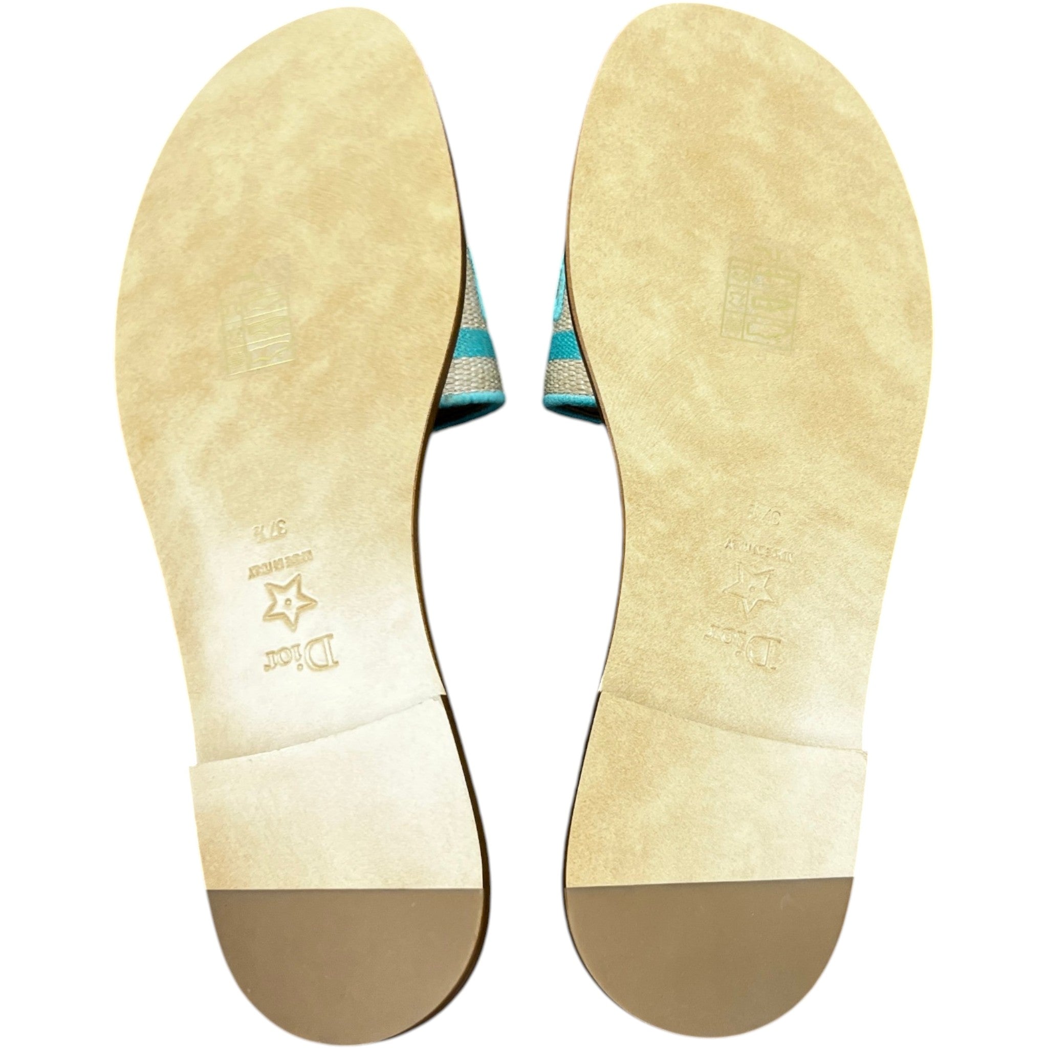Women's Dway Slides Green Size EU 37.5 / UK 4.5