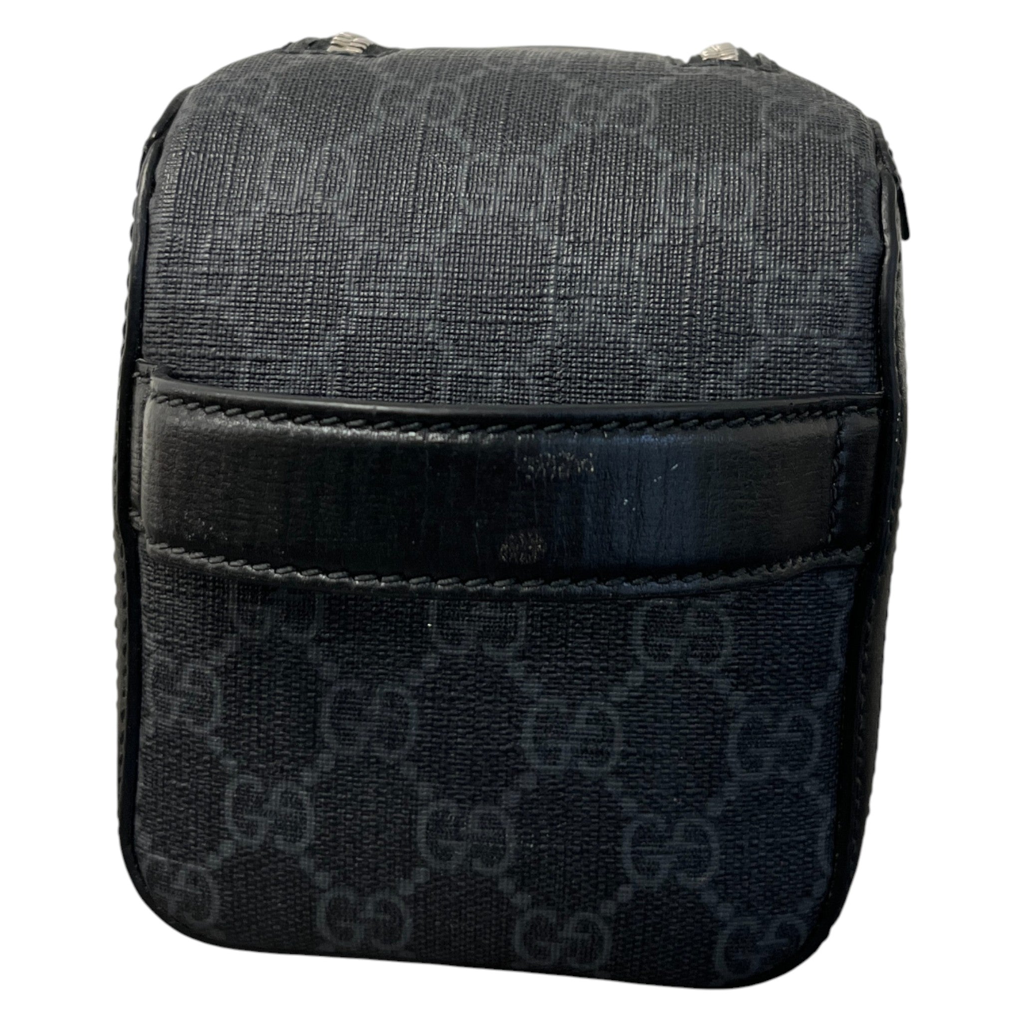 Men's Ophidia Gg Supreme Toiletry Bag Black