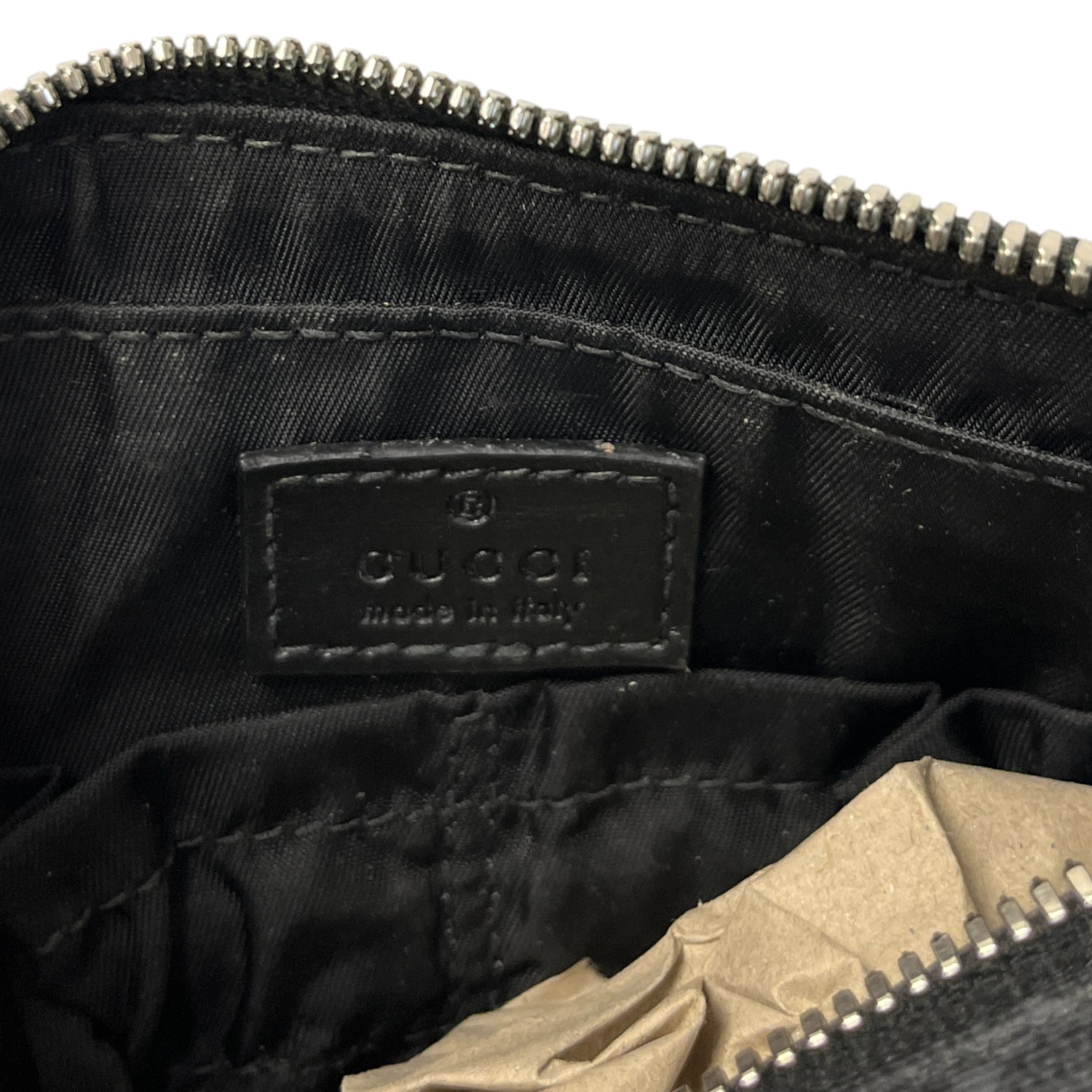 Men's Ophidia Gg Supreme Toiletry Bag Black