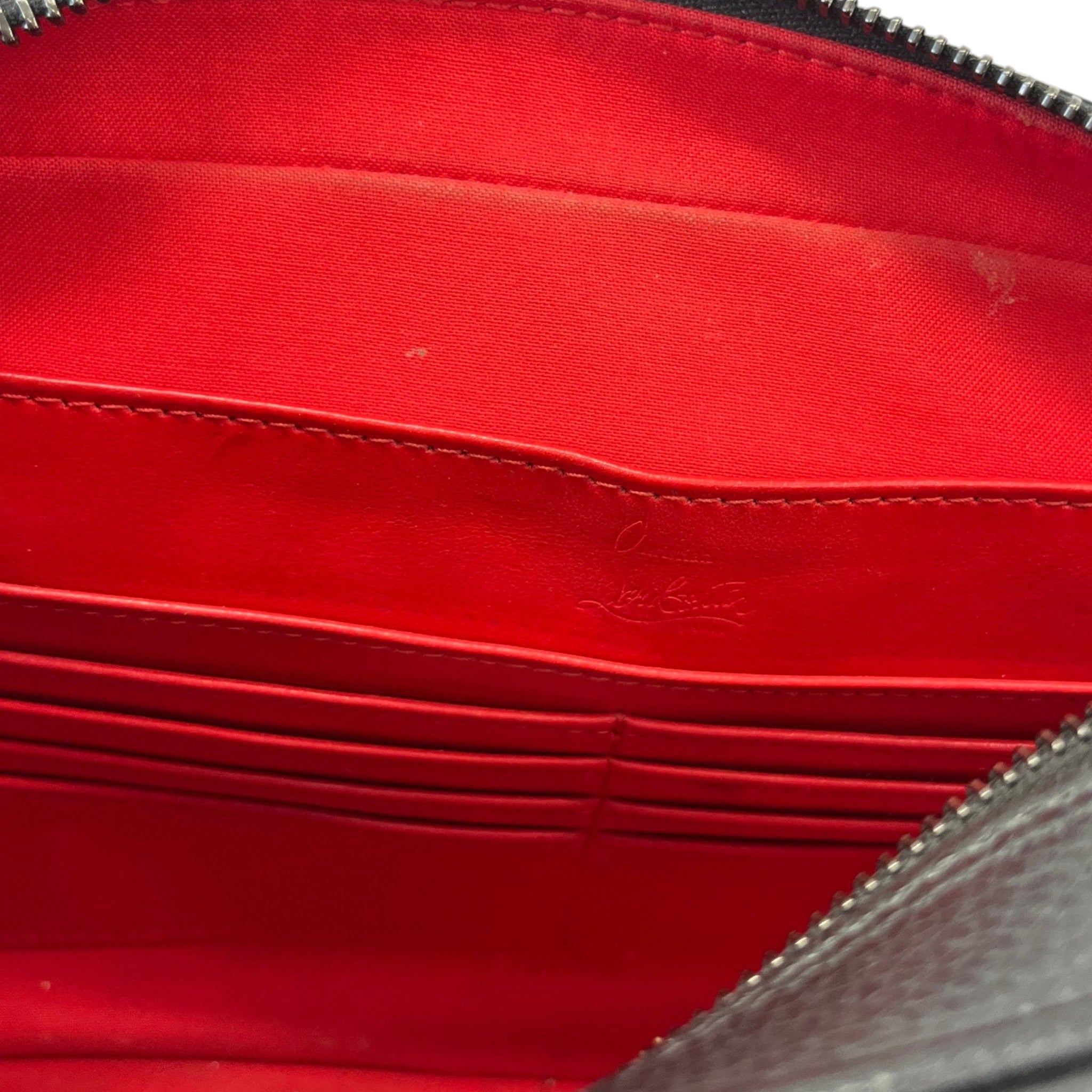 Men's Santiago Grained Leather Messenger Bag Black