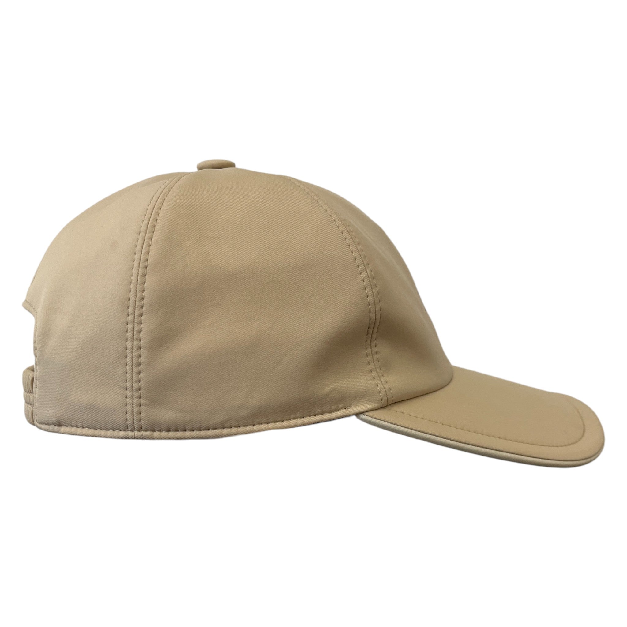 Men's Embroidered Logo Cap Beige Size S