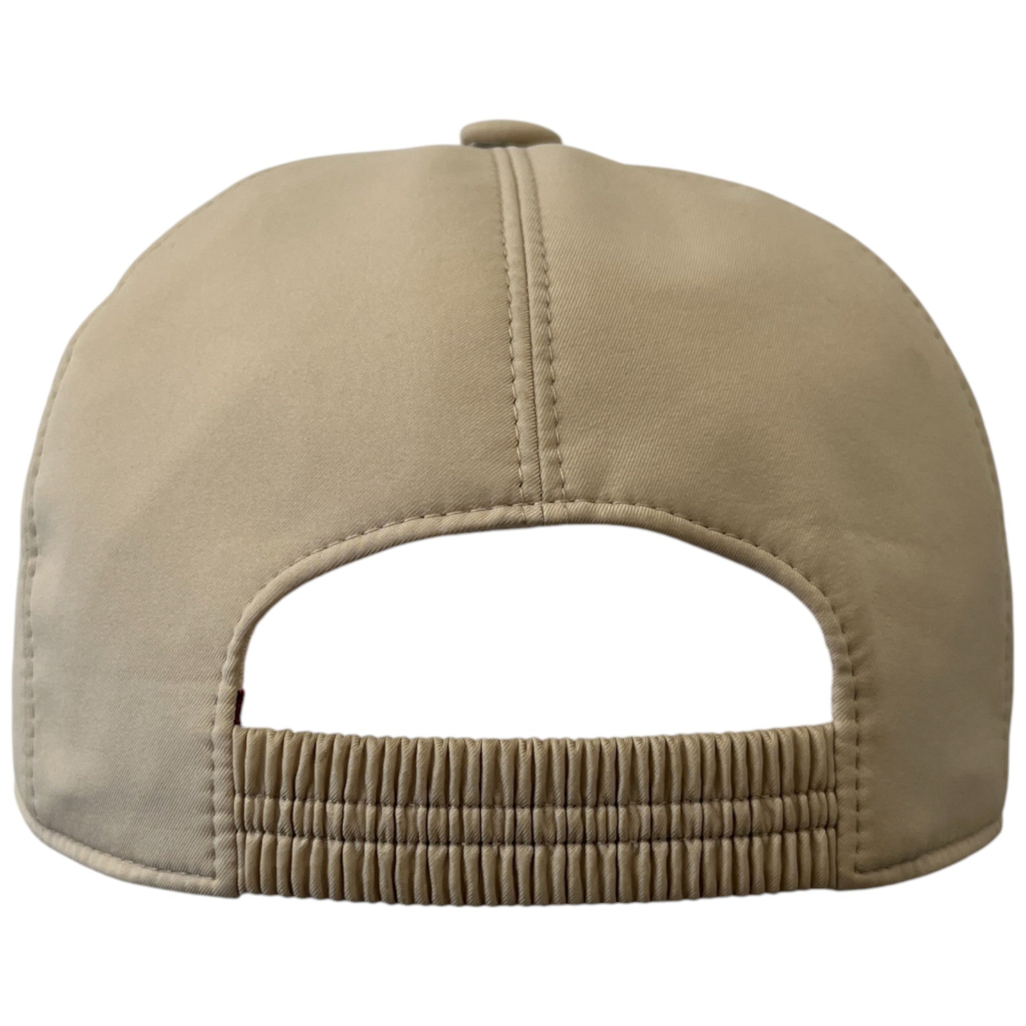 Men's Embroidered Logo Cap Beige Size S