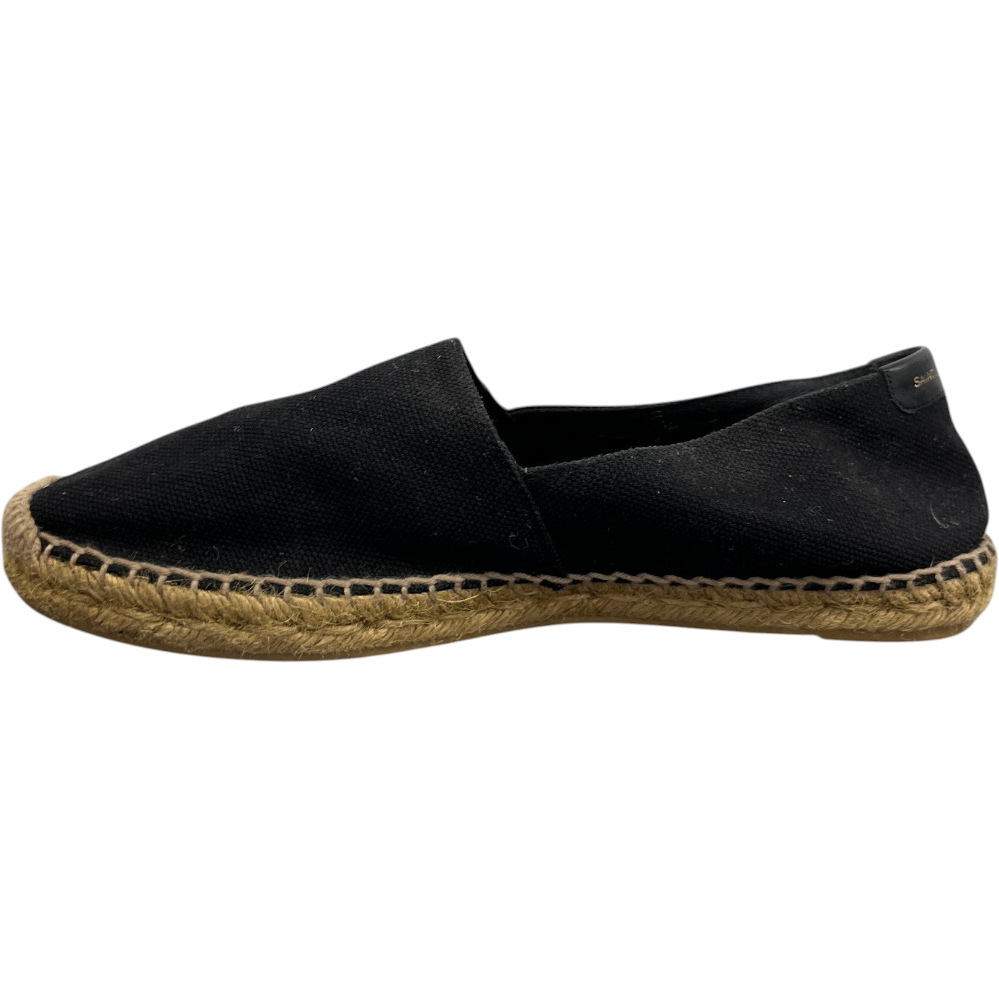 Women's Logo Print Espadrilles Black Size EU 40 / UK 7