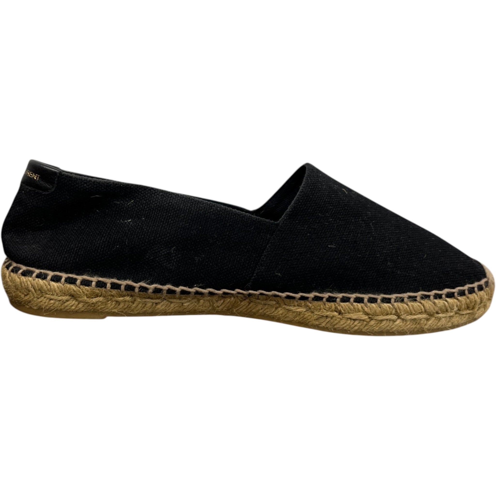 Women's Logo Print Espadrilles Black Size EU 40 / UK 7