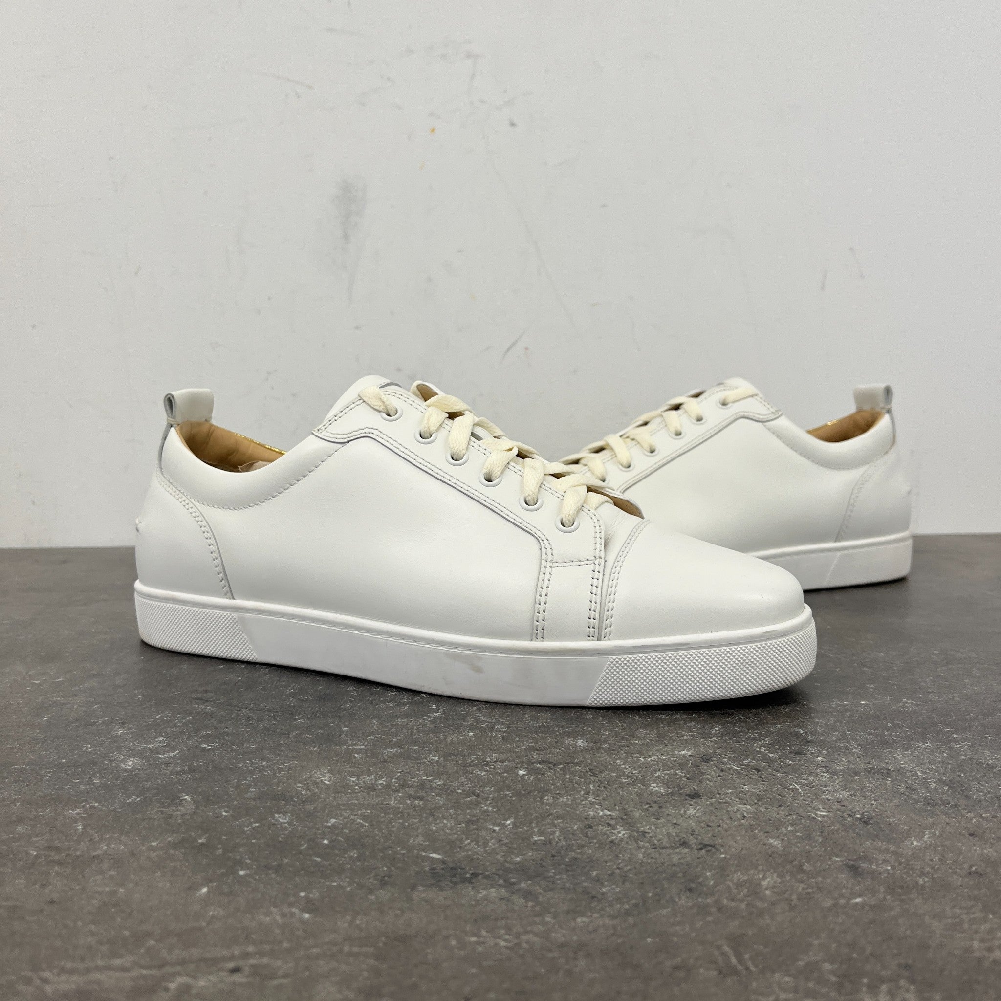 Men's Louis Junior Low Trainers White Size EU 46 / UK 12