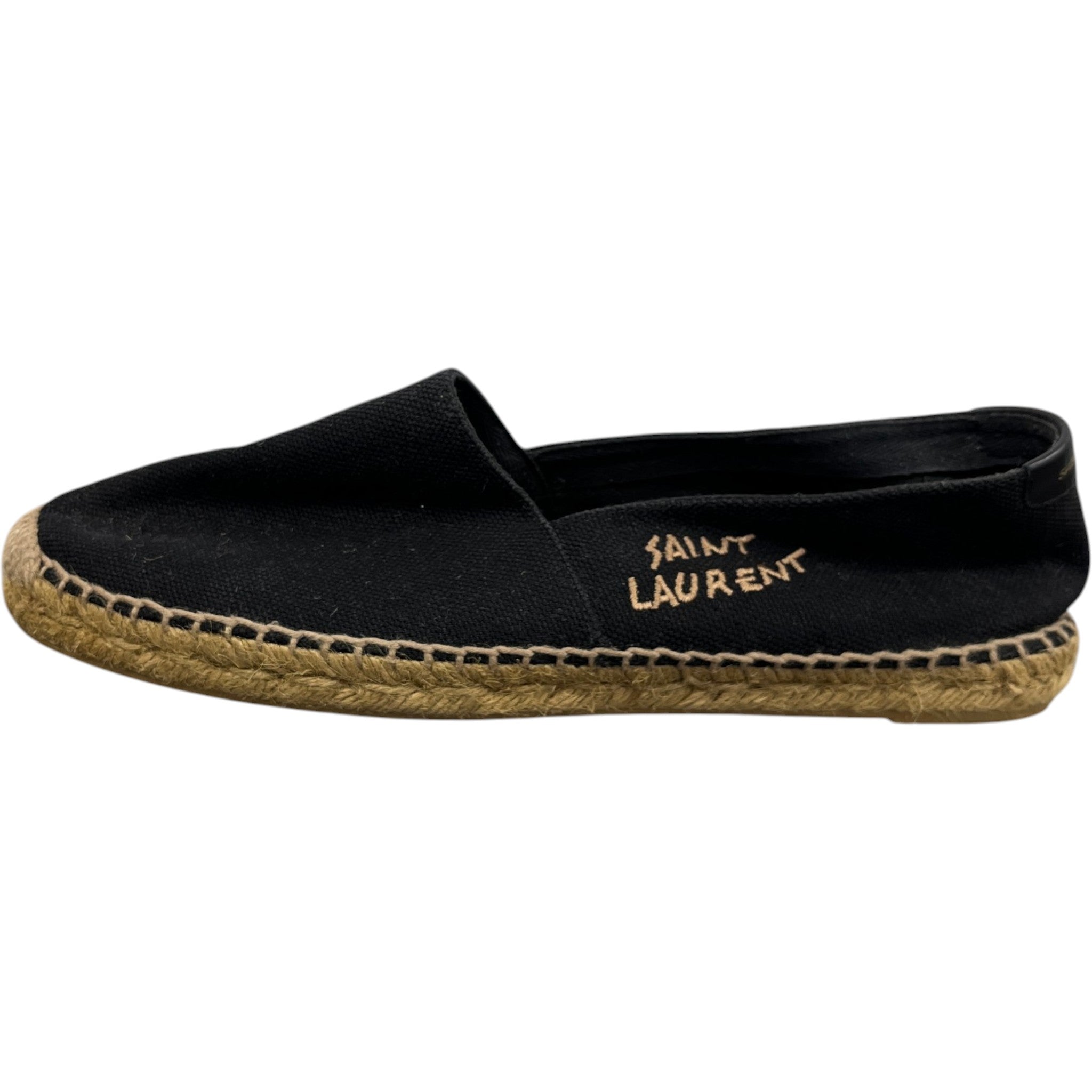 Women's Logo Print Espadrilles Black Size EU 40 / UK 7
