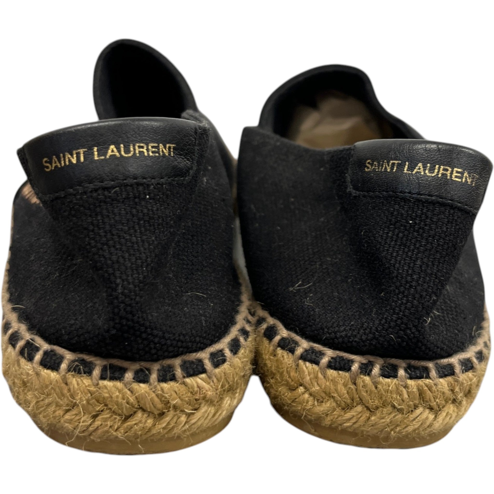 Women's Logo Print Espadrilles Black Size EU 40 / UK 7