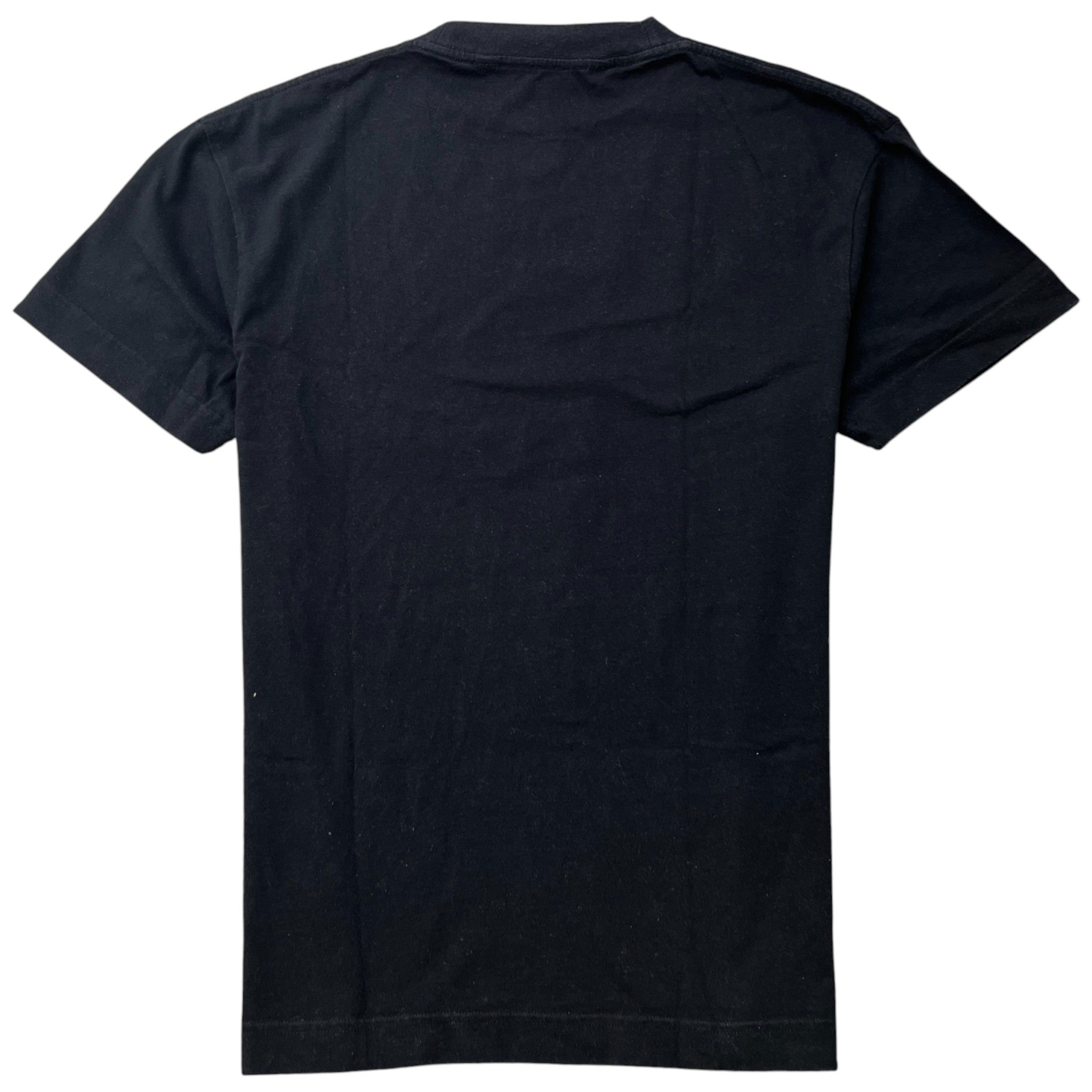 Men's Spray Logo Print T-Shirt Black Size M