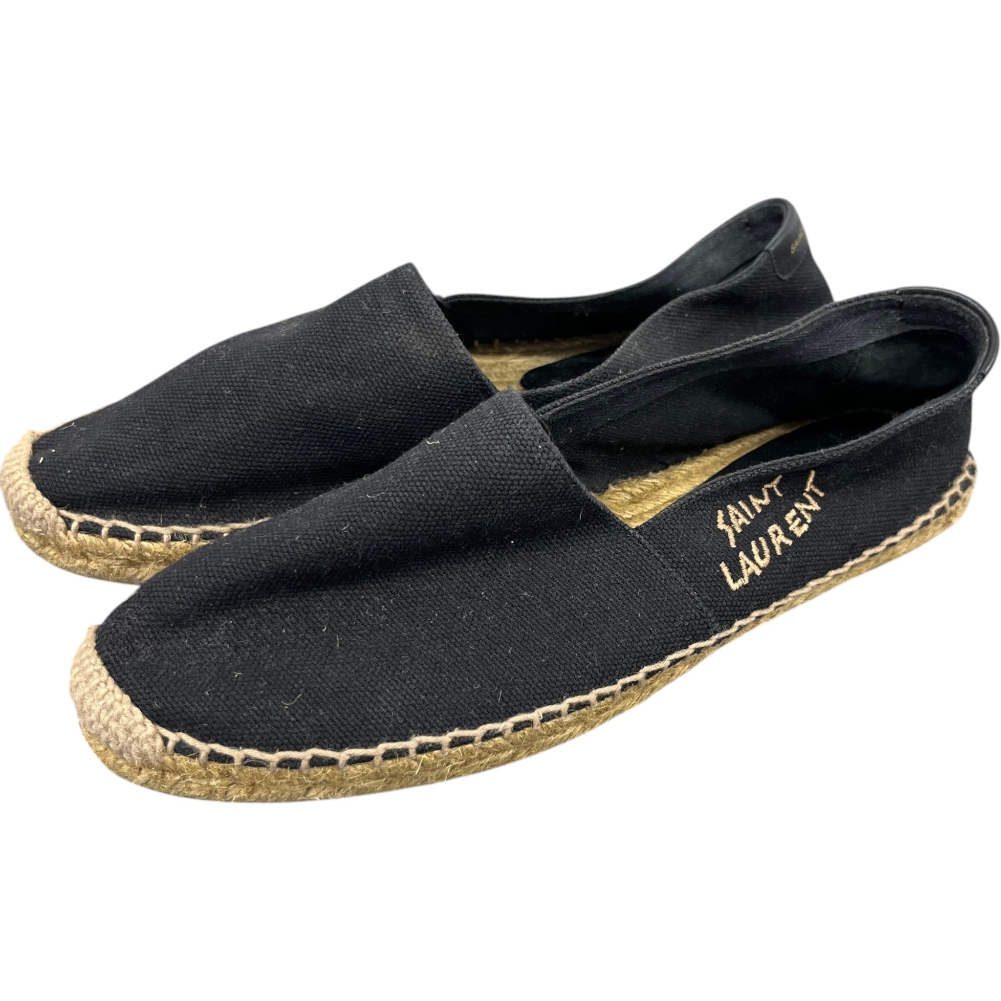 Women's Logo Print Espadrilles Black Size EU 40 / UK 7
