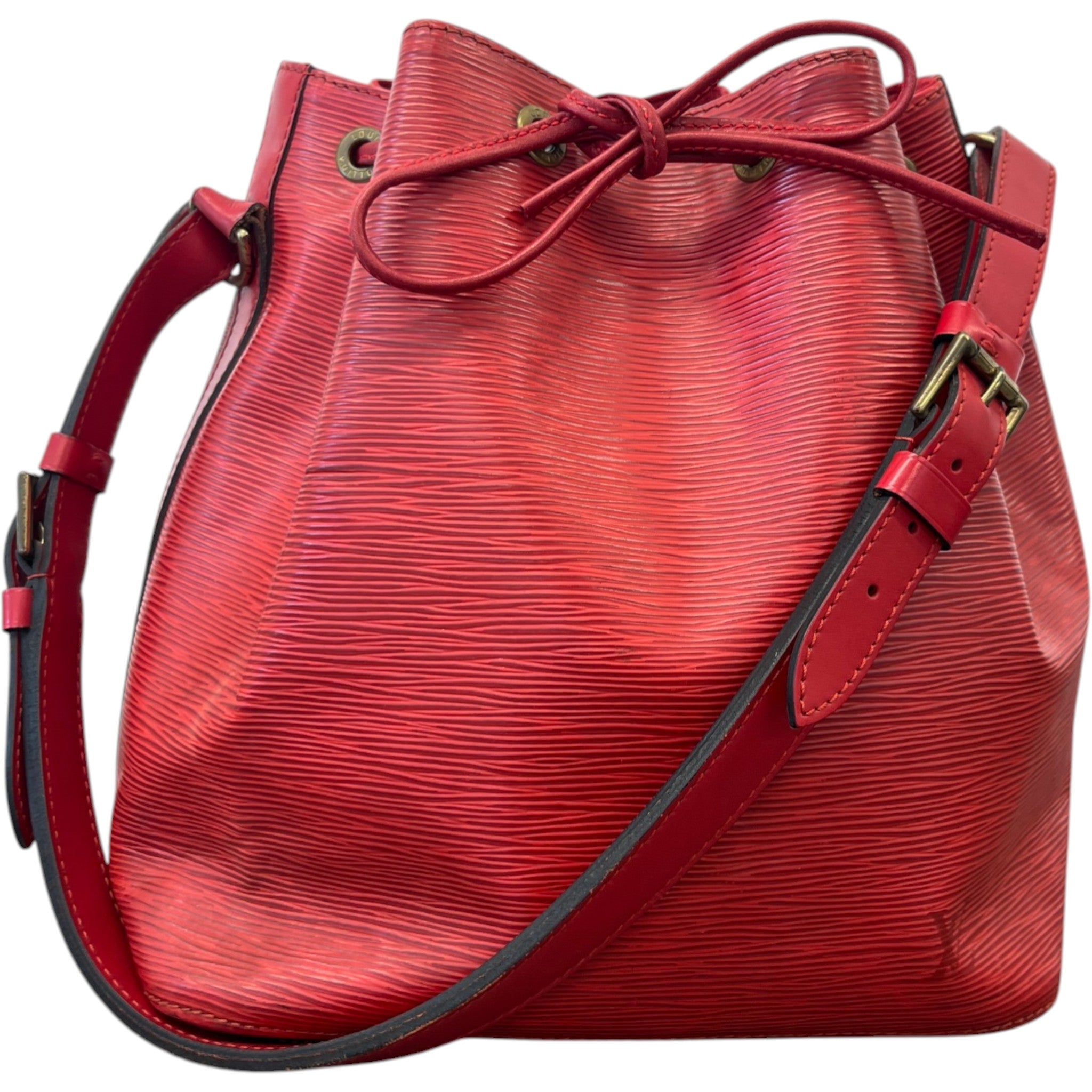 Women's Epi Petit Noé Bag Red