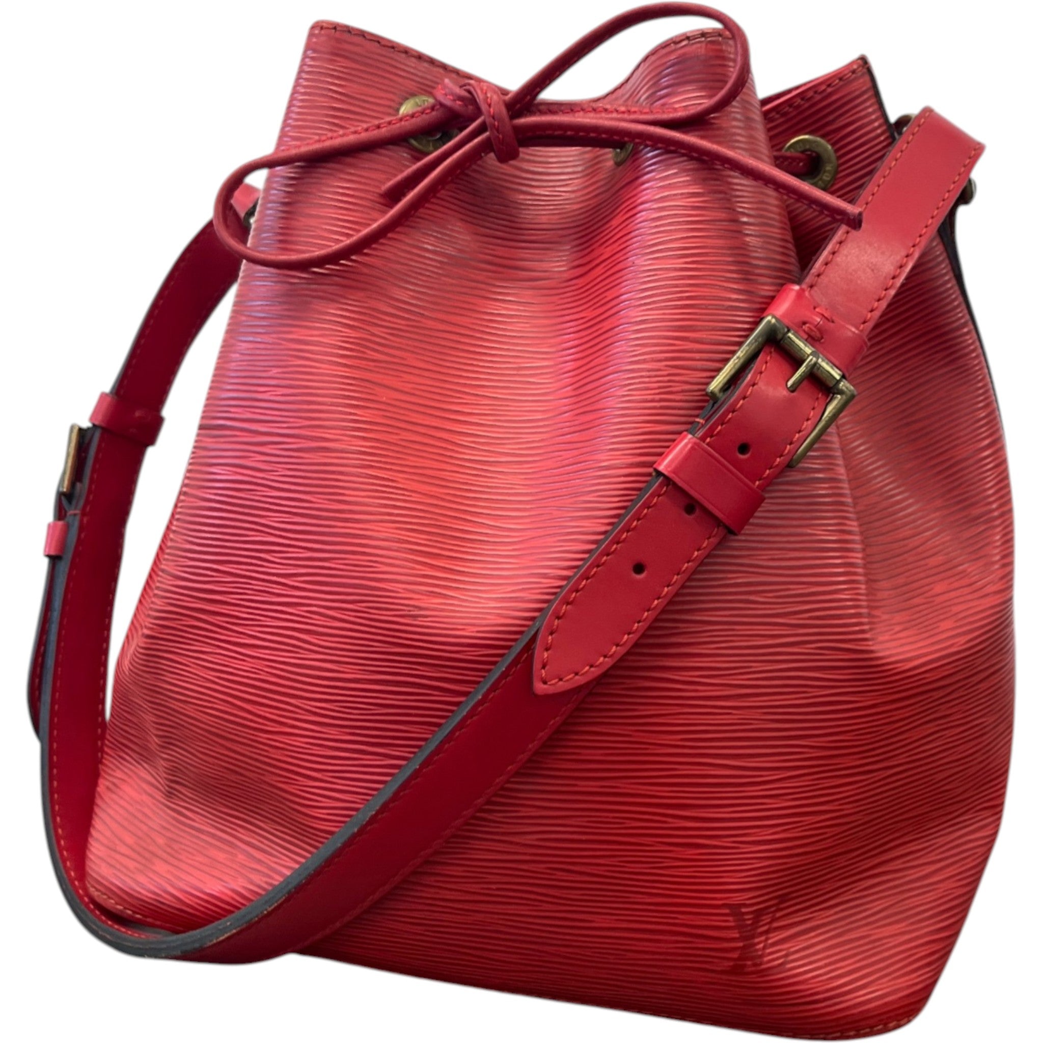 Women's Epi Petit Noé Bag Red