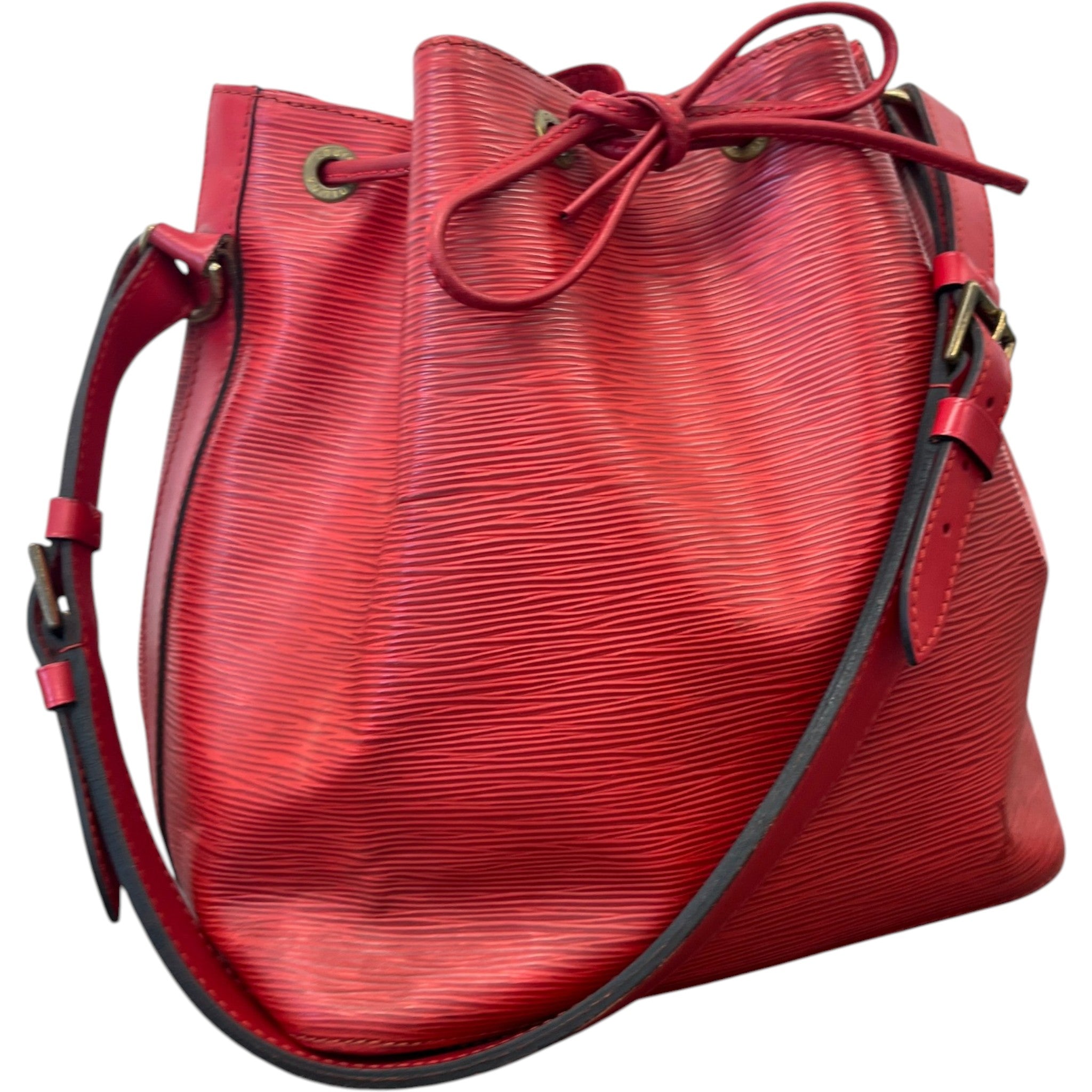Women's Epi Petit Noé Bag Red