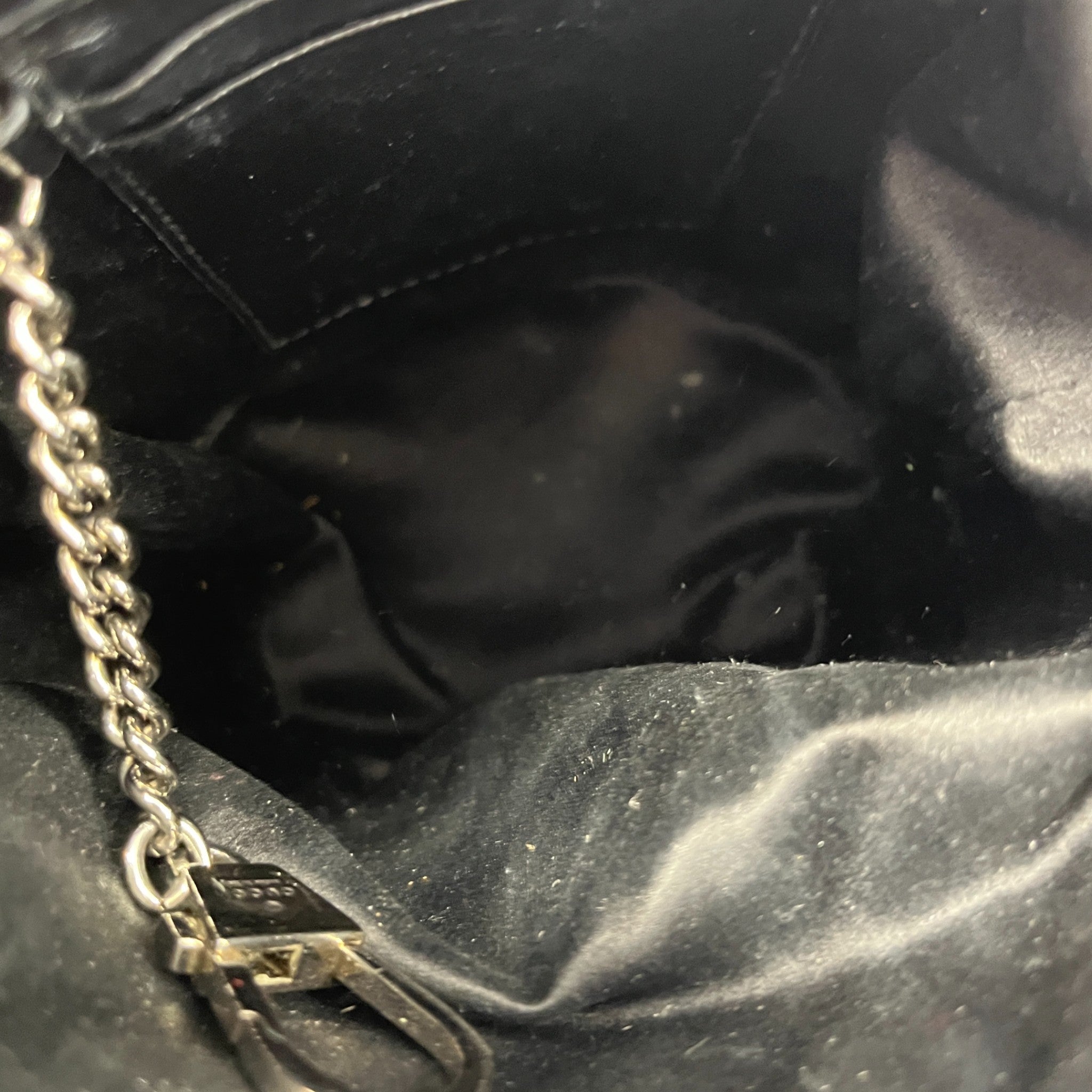 Women's Gg Marmont Sequin Bucket Bag Black