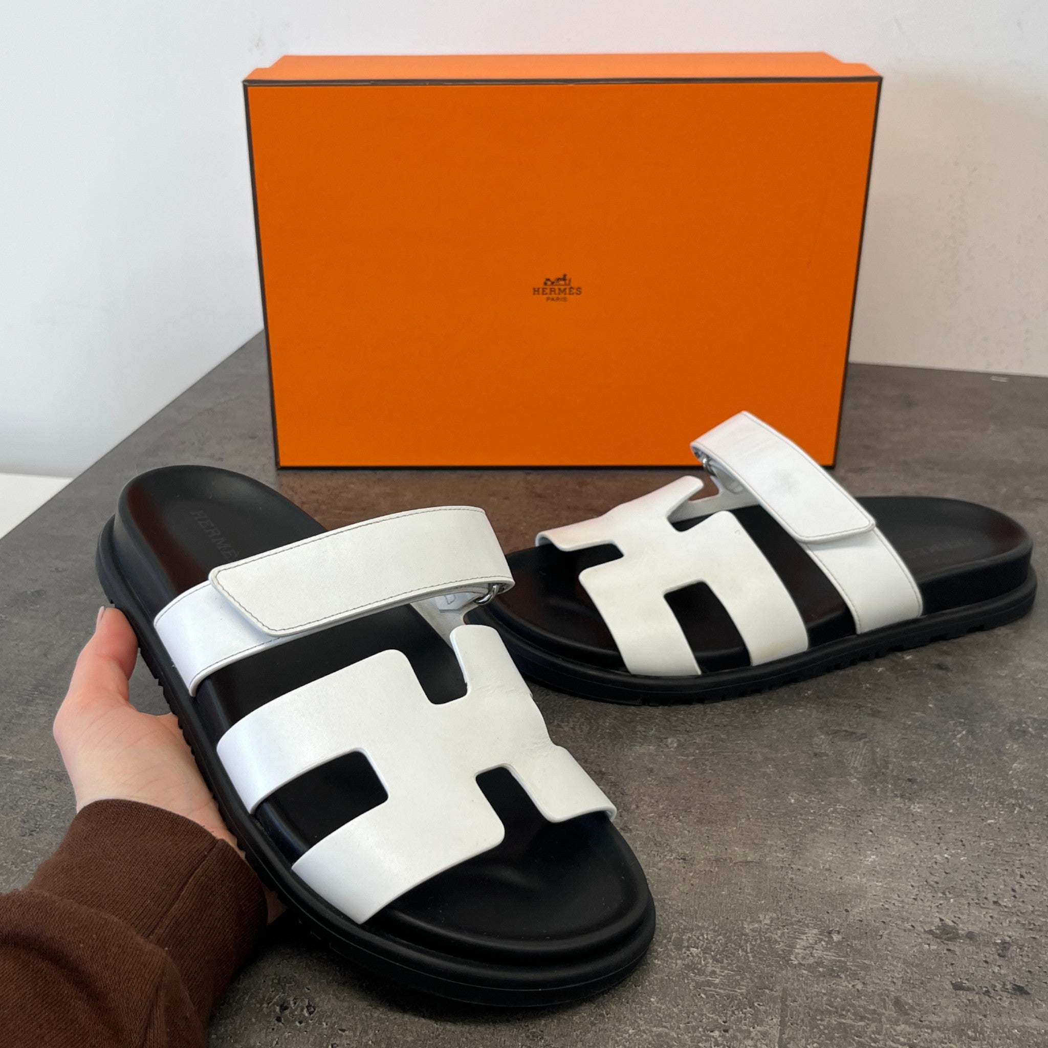 Women's Chypre Sandals White Size EU 37.5 / UK 4.5