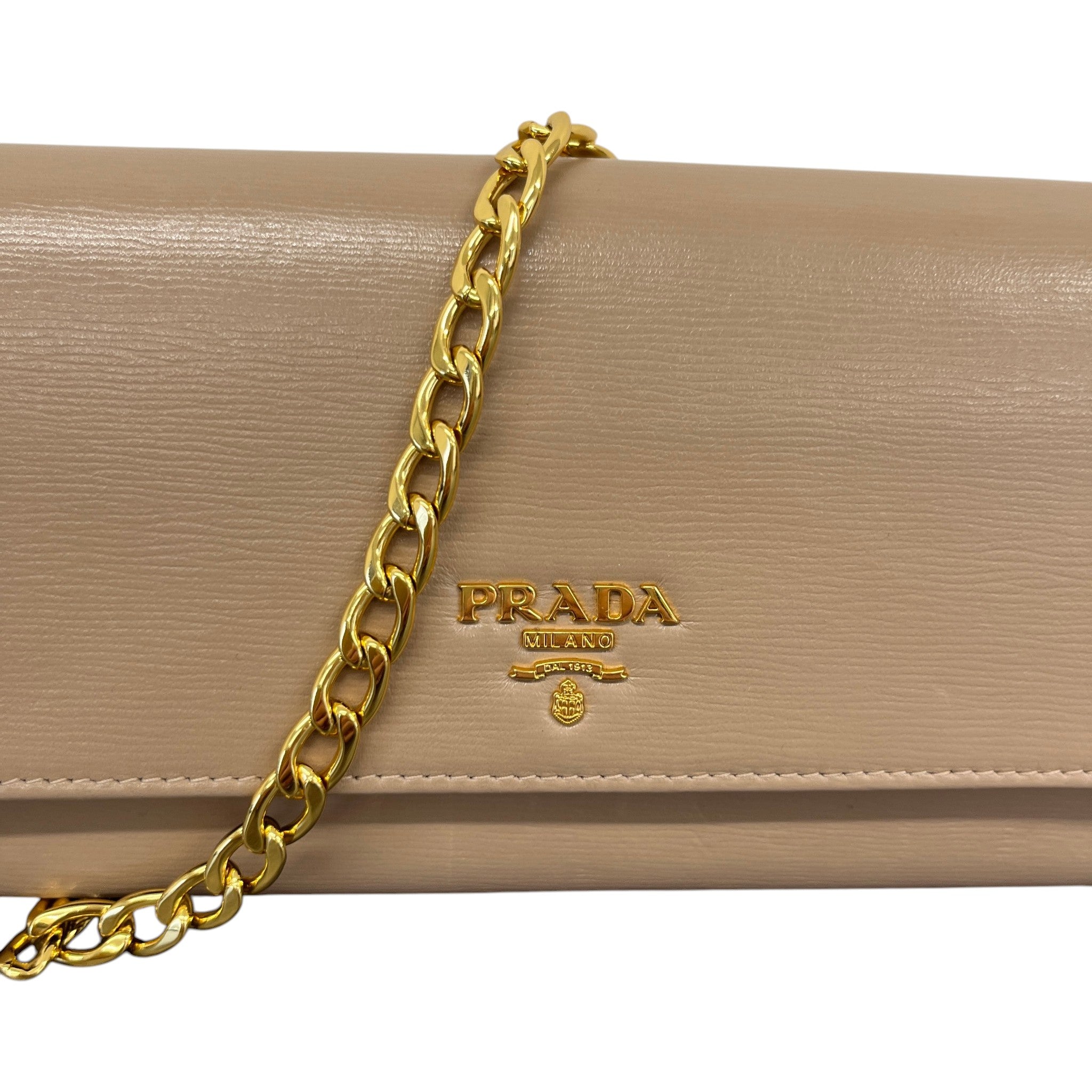 Women's Wallet On Chain Bag Beige