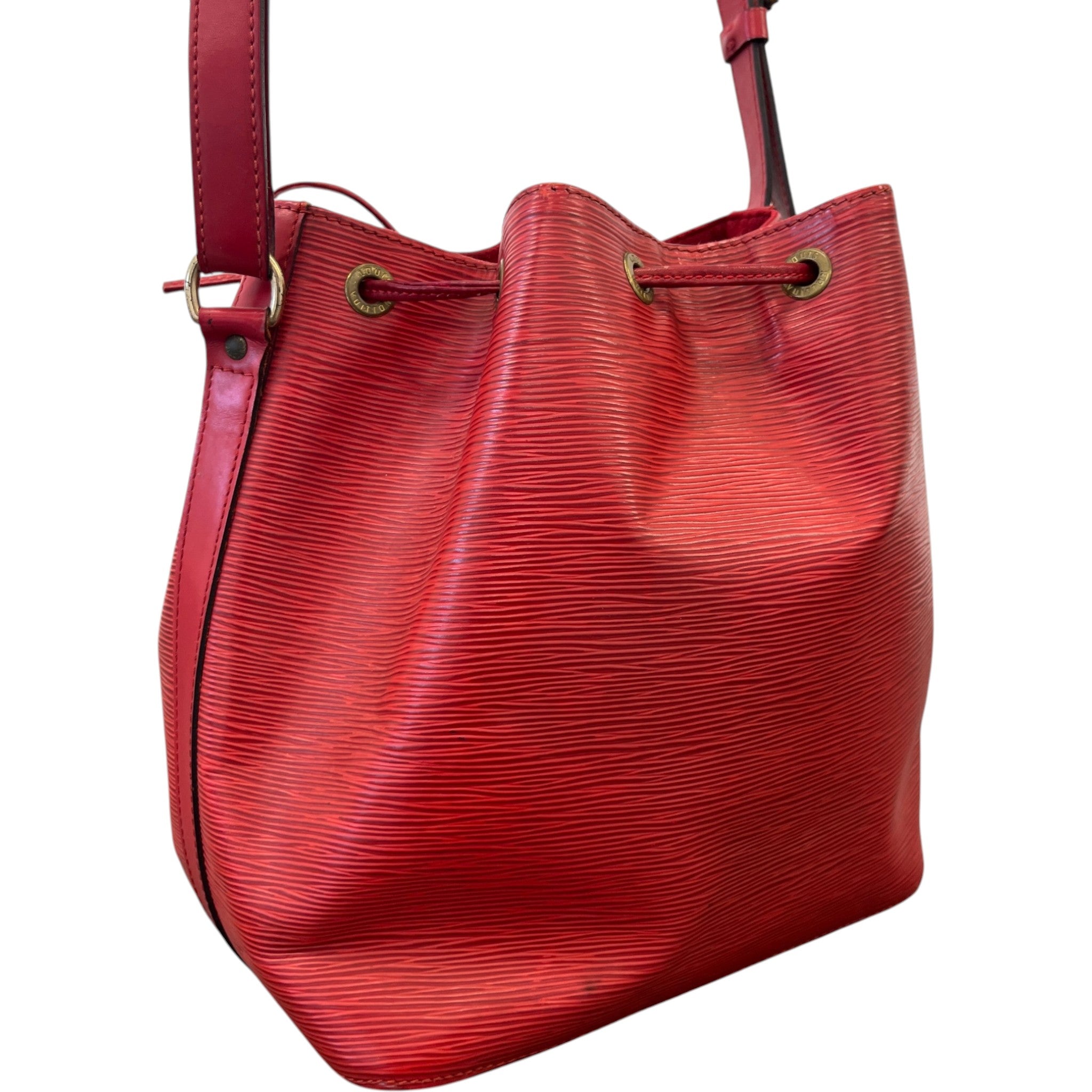 Women's Epi Petit Noé Bag Red