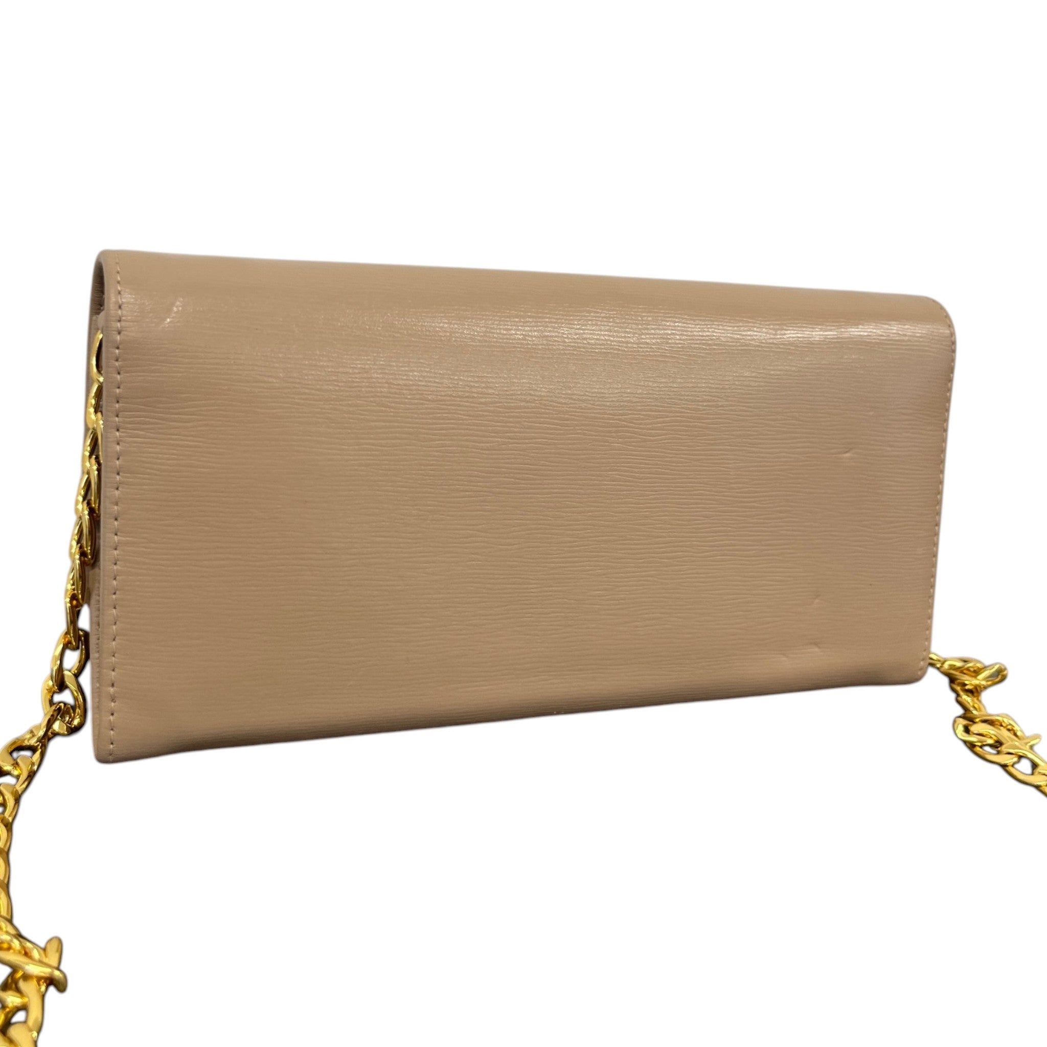 Women's Wallet On Chain Bag Beige