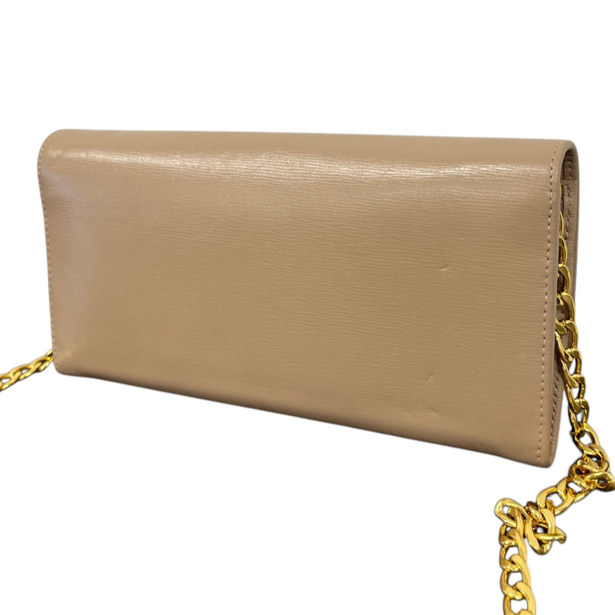 Women's Wallet On Chain Bag Beige