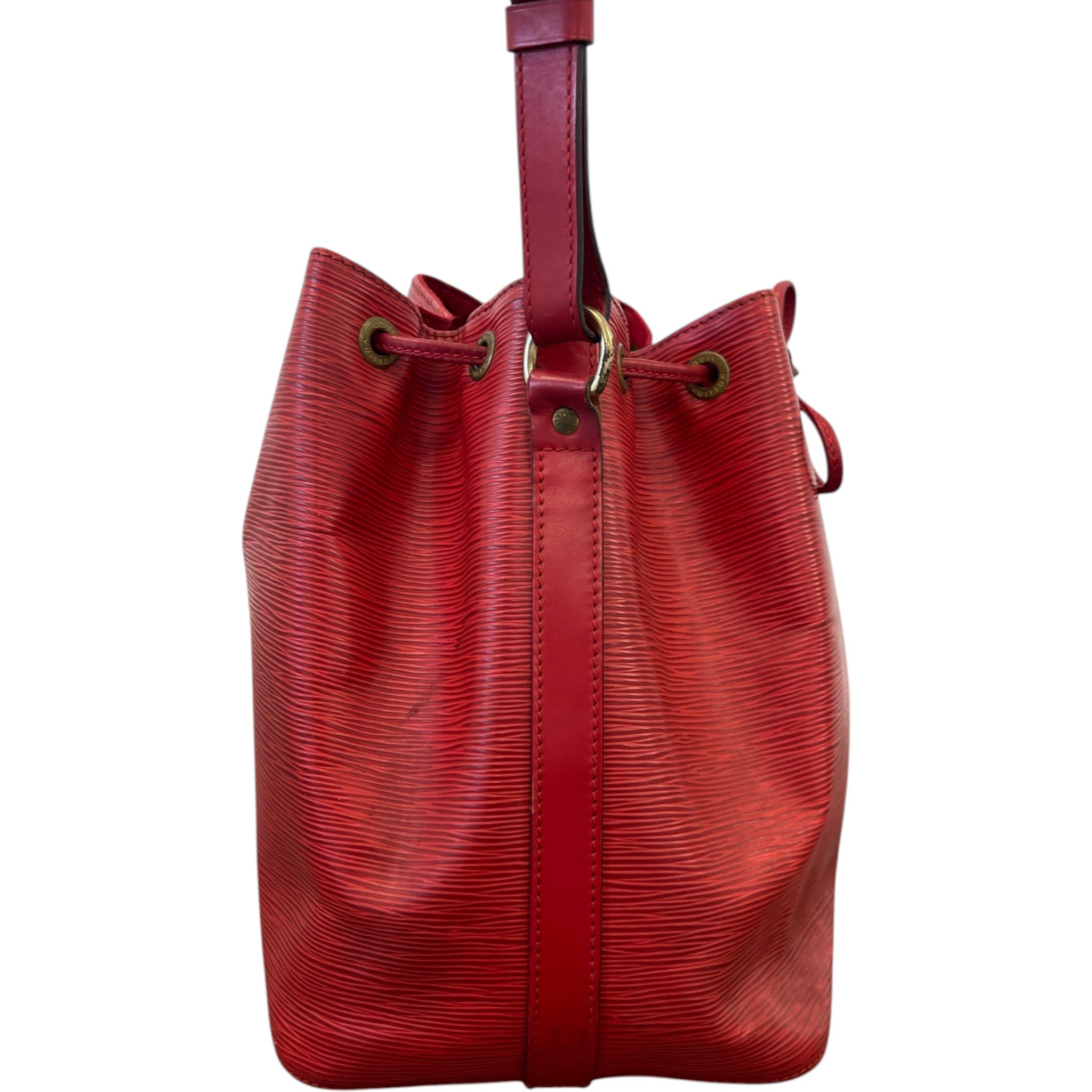Women's Epi Petit Noé Bag Red