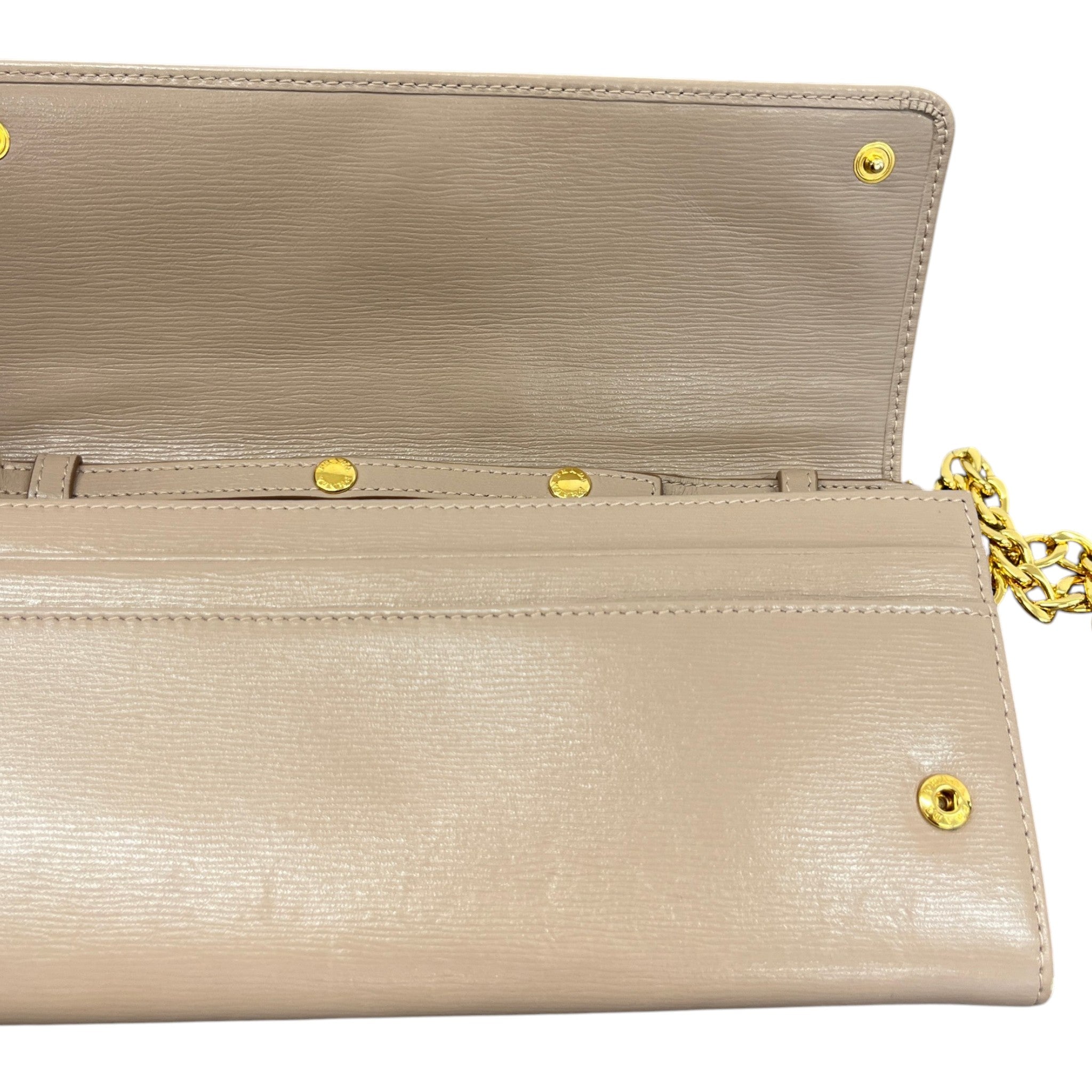 Women's Wallet On Chain Bag Beige