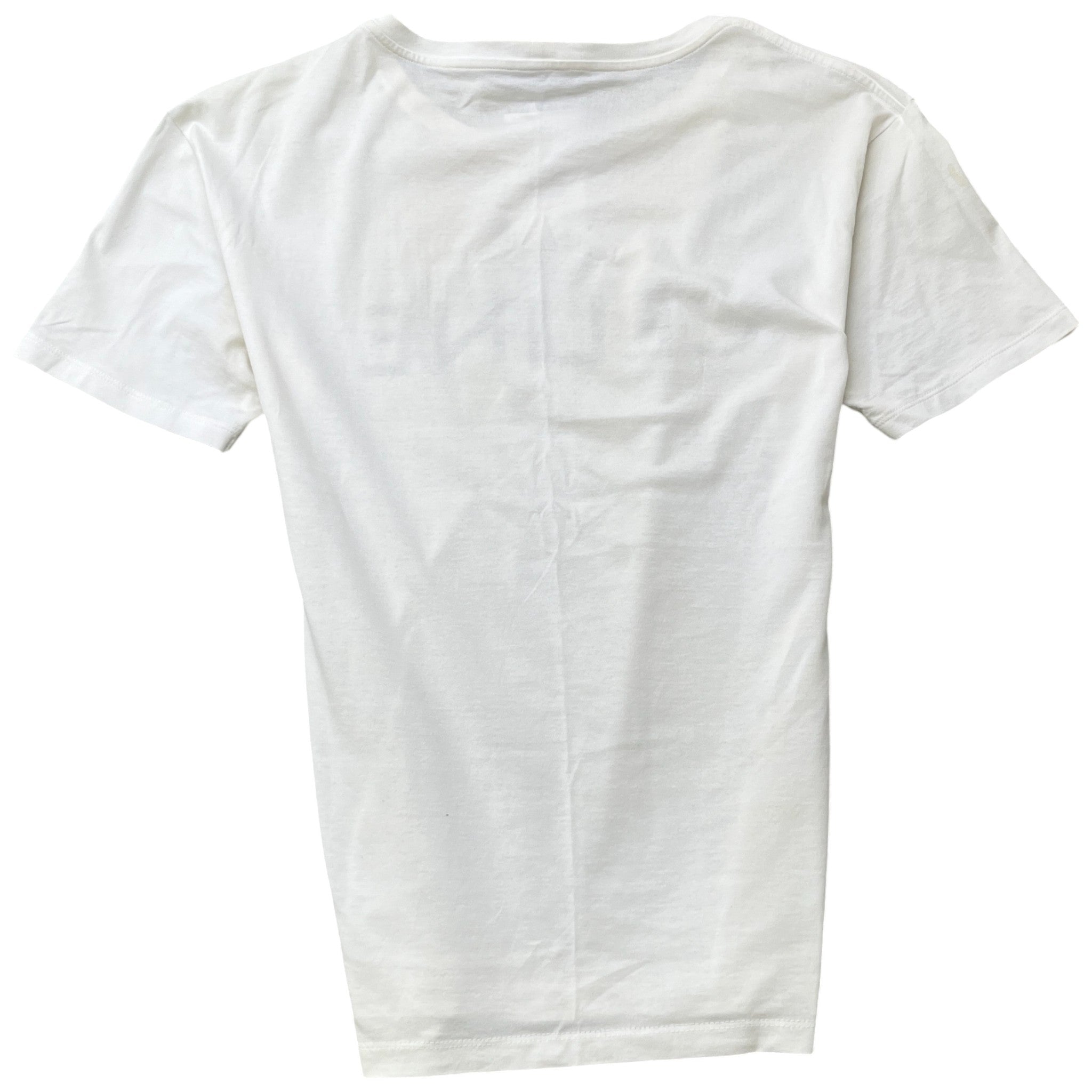 Men's Logo Print T-Shirt White Size S