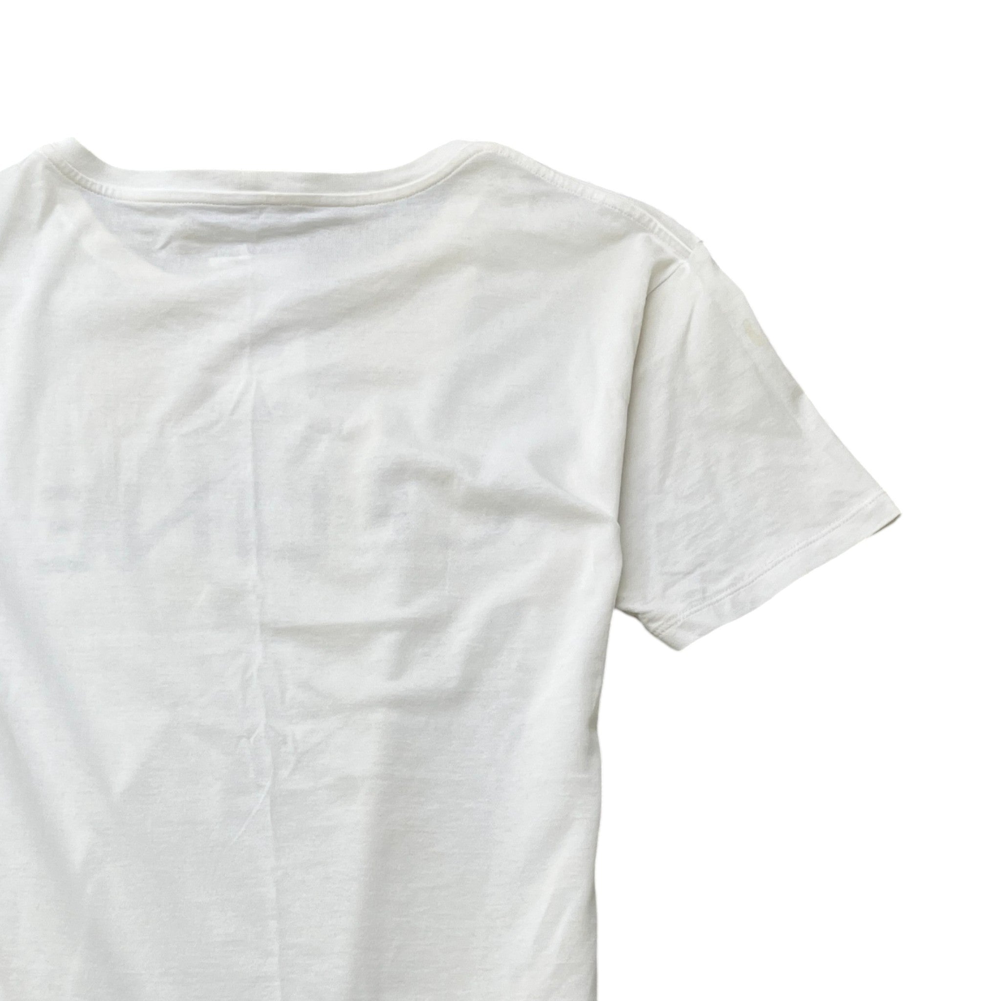 Men's Logo Print T-Shirt White Size S