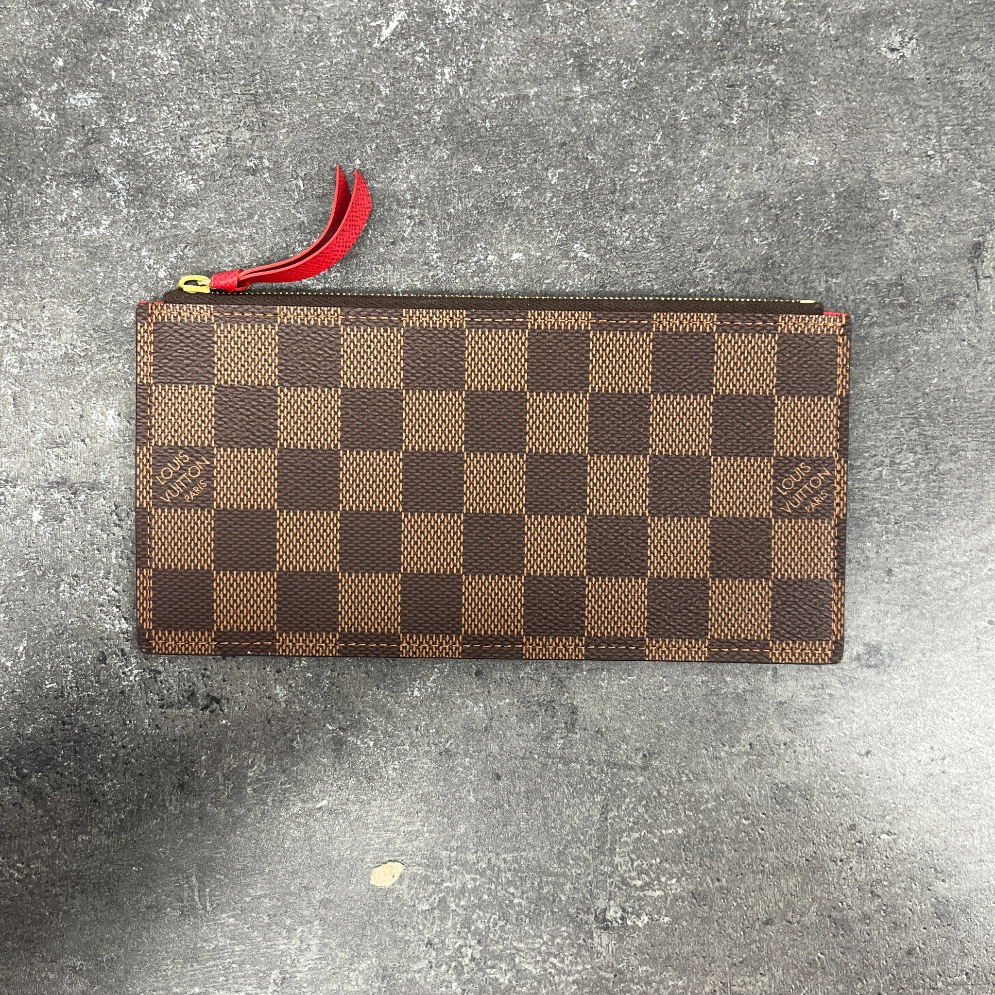 Women's Damier Ebene Pochette Purse Brown