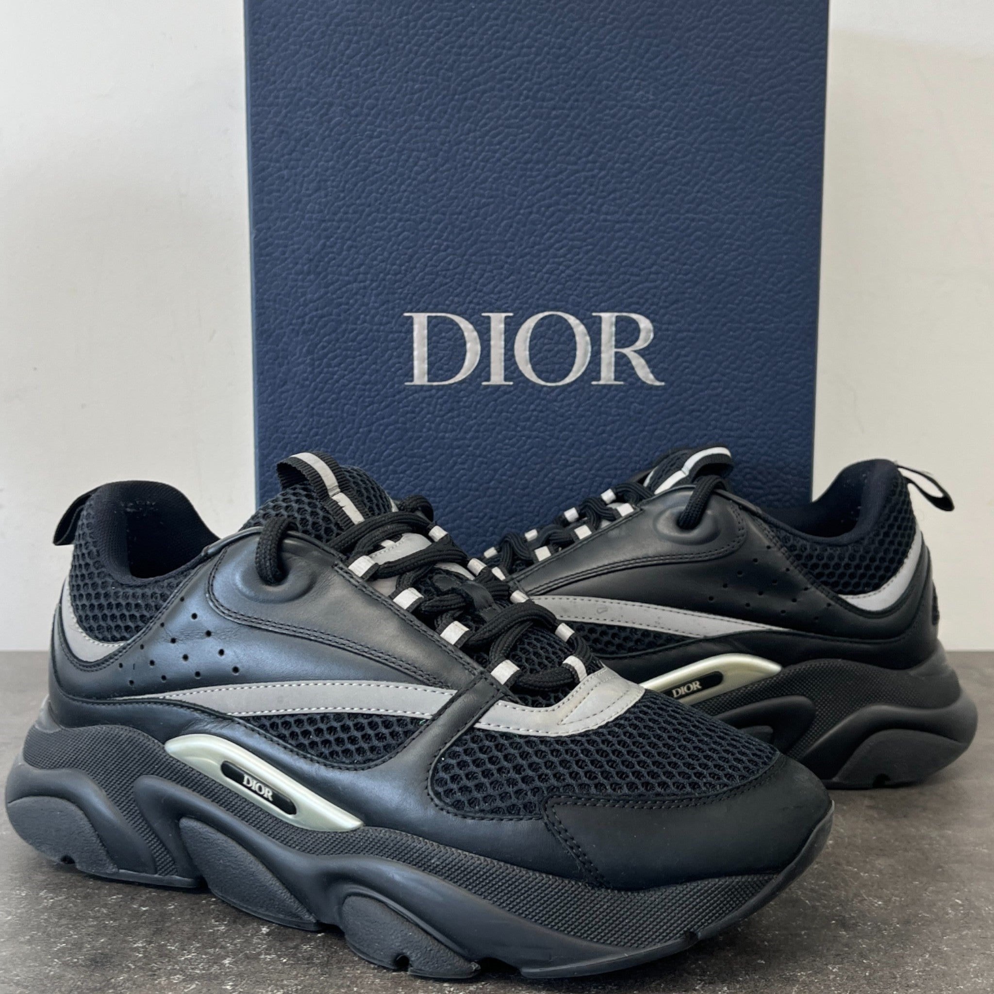 Men's B22 Low Trainers Black Size EU 42 / UK 8