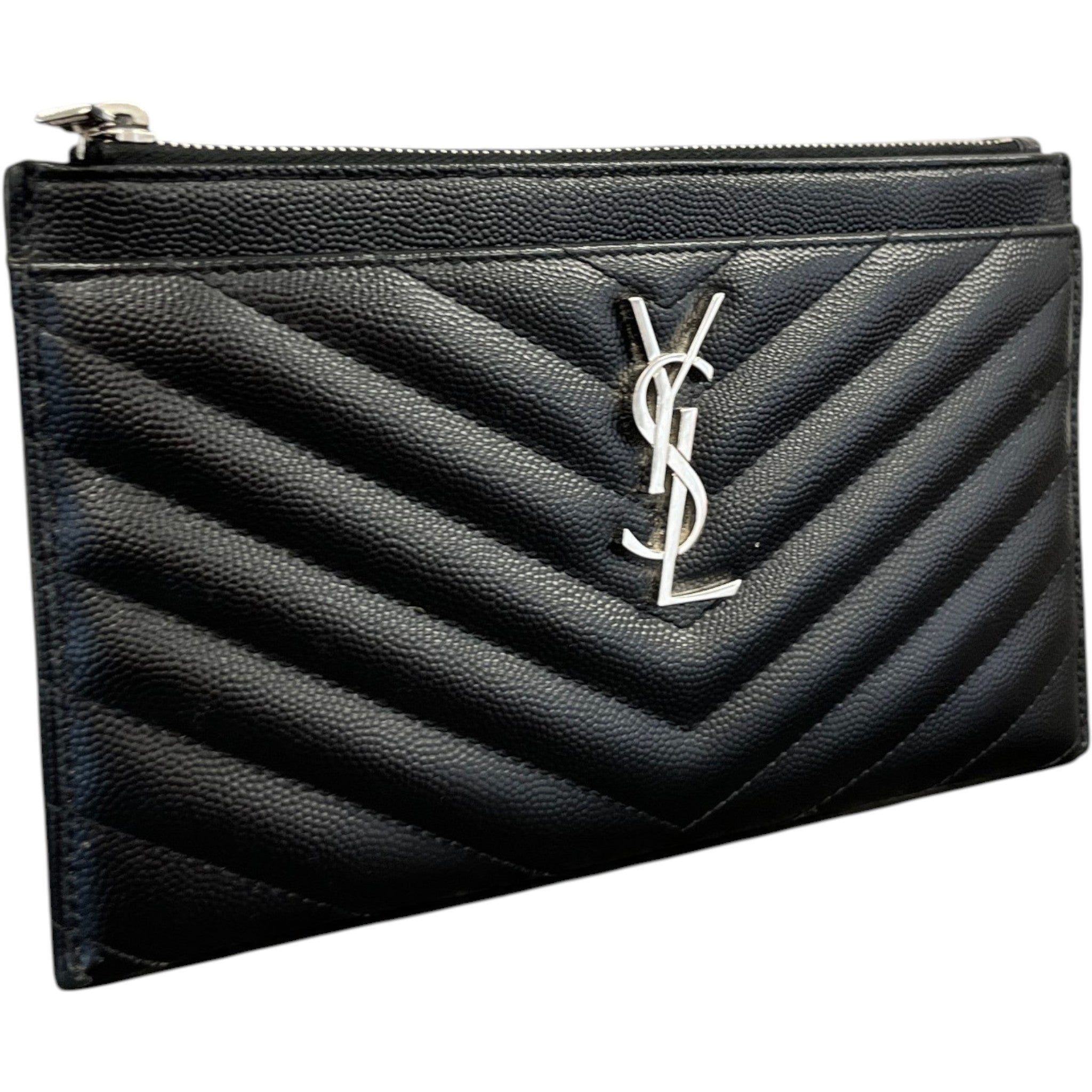 Women's Matelassé Clutch Black