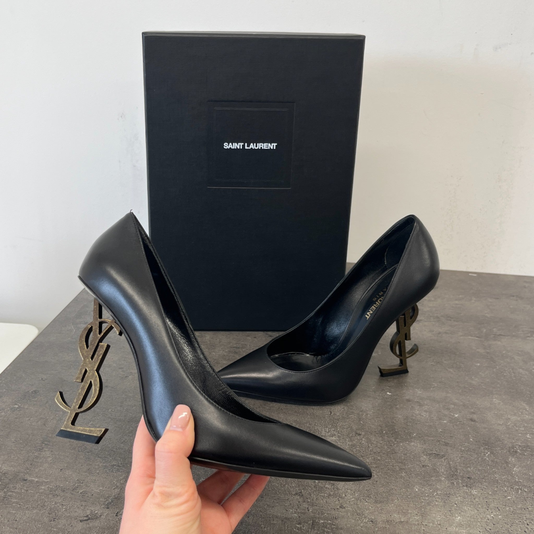 Women's Opyum Pumps Heels Black Size EU 37 / UK 4