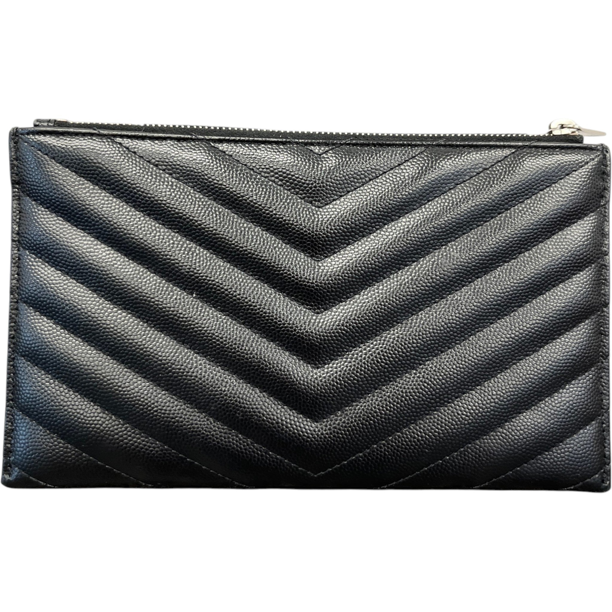 Women's Matelassé Clutch Black