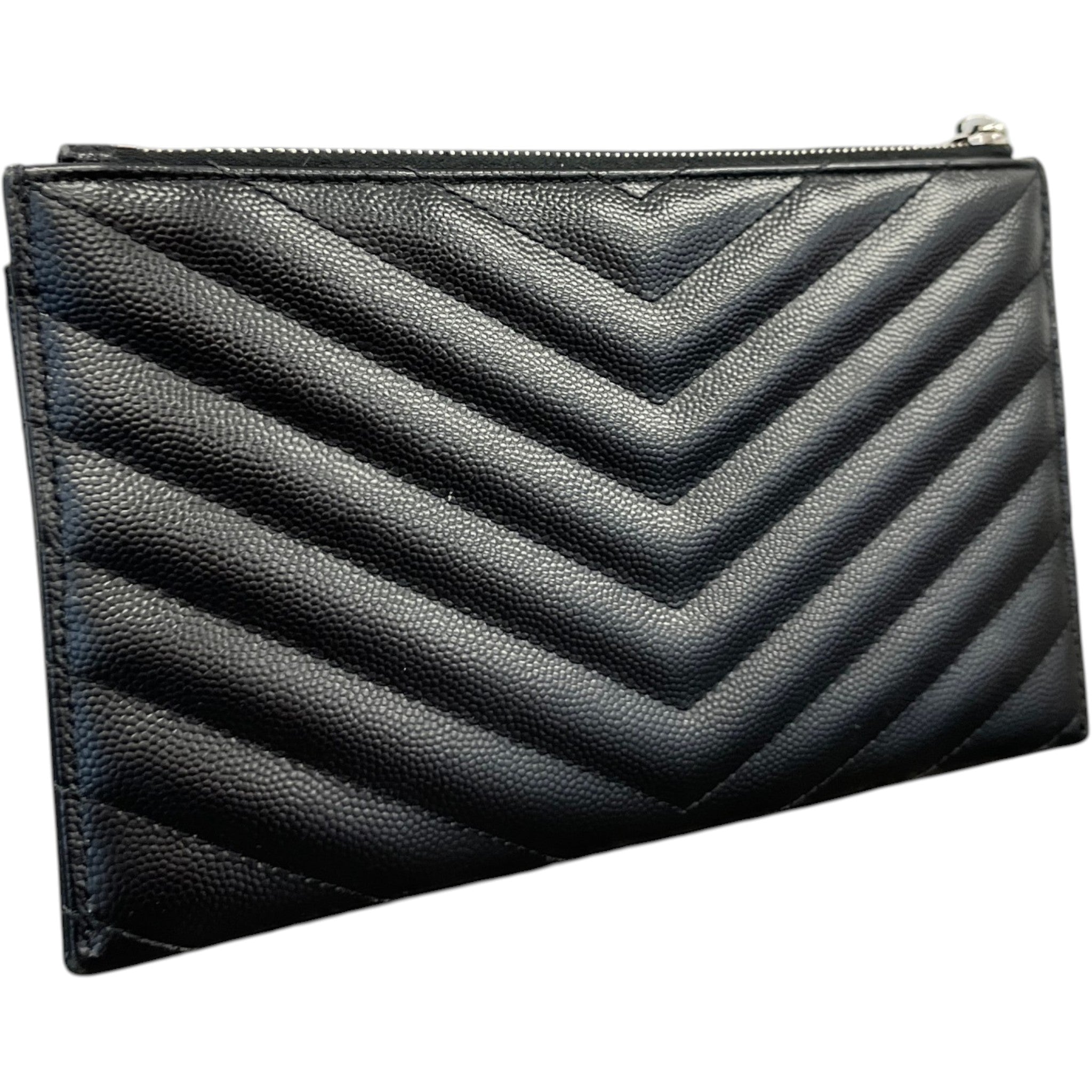 Women's Matelassé Clutch Black