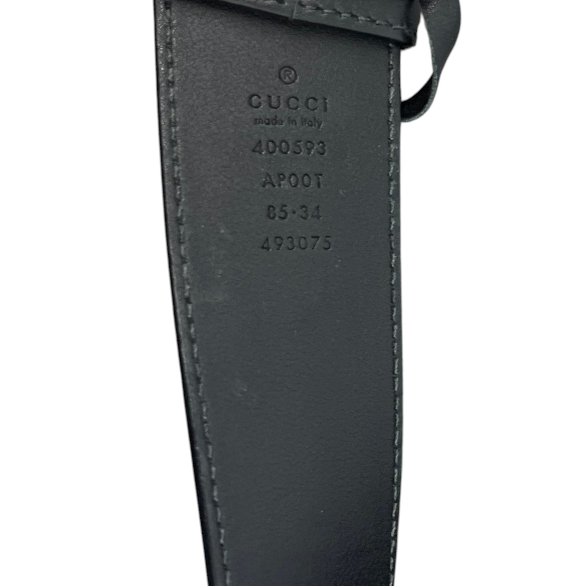 Women's Gg Marmont Belt Black Size 85CM / UK 10