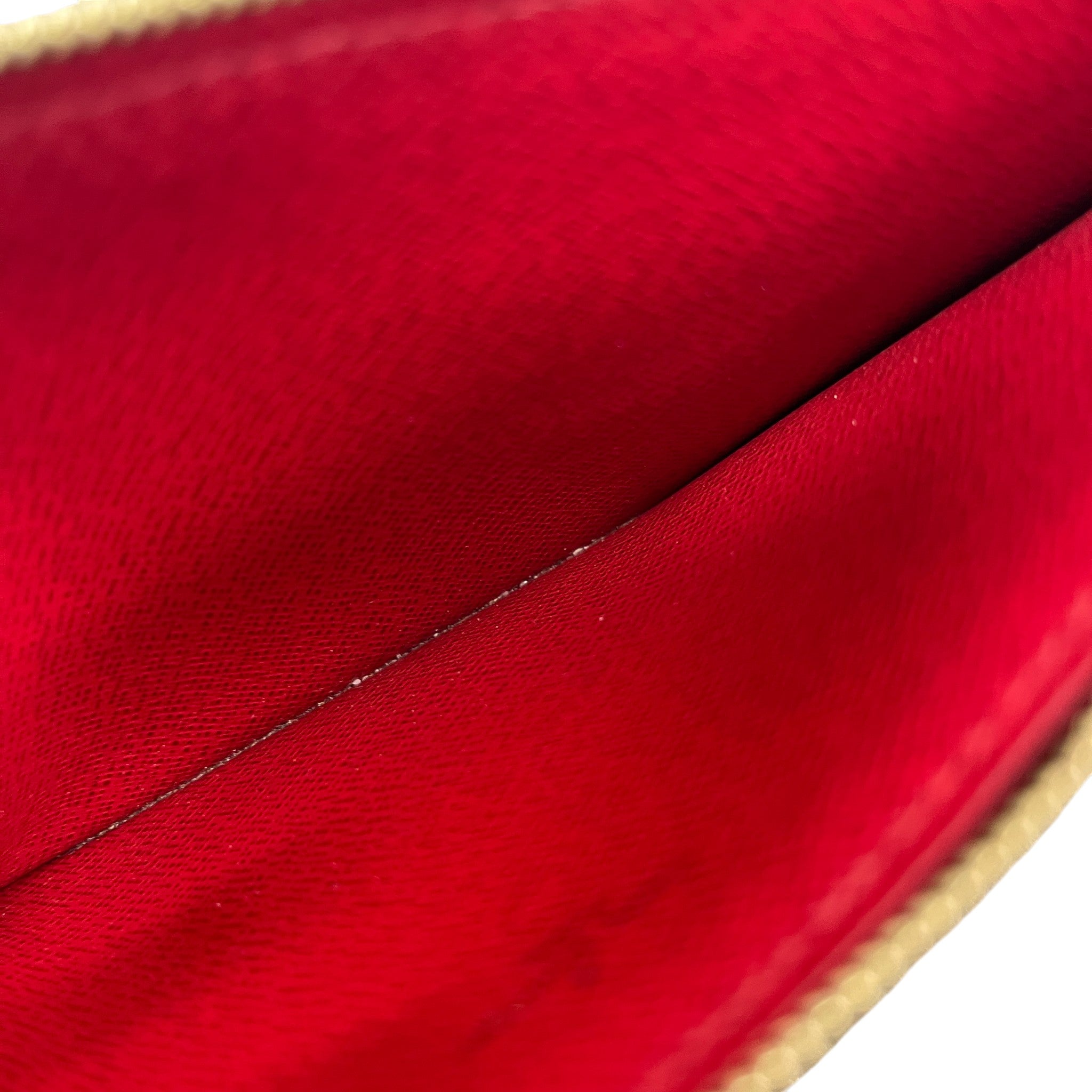 Women's Damier Ebene Pochette Purse Brown