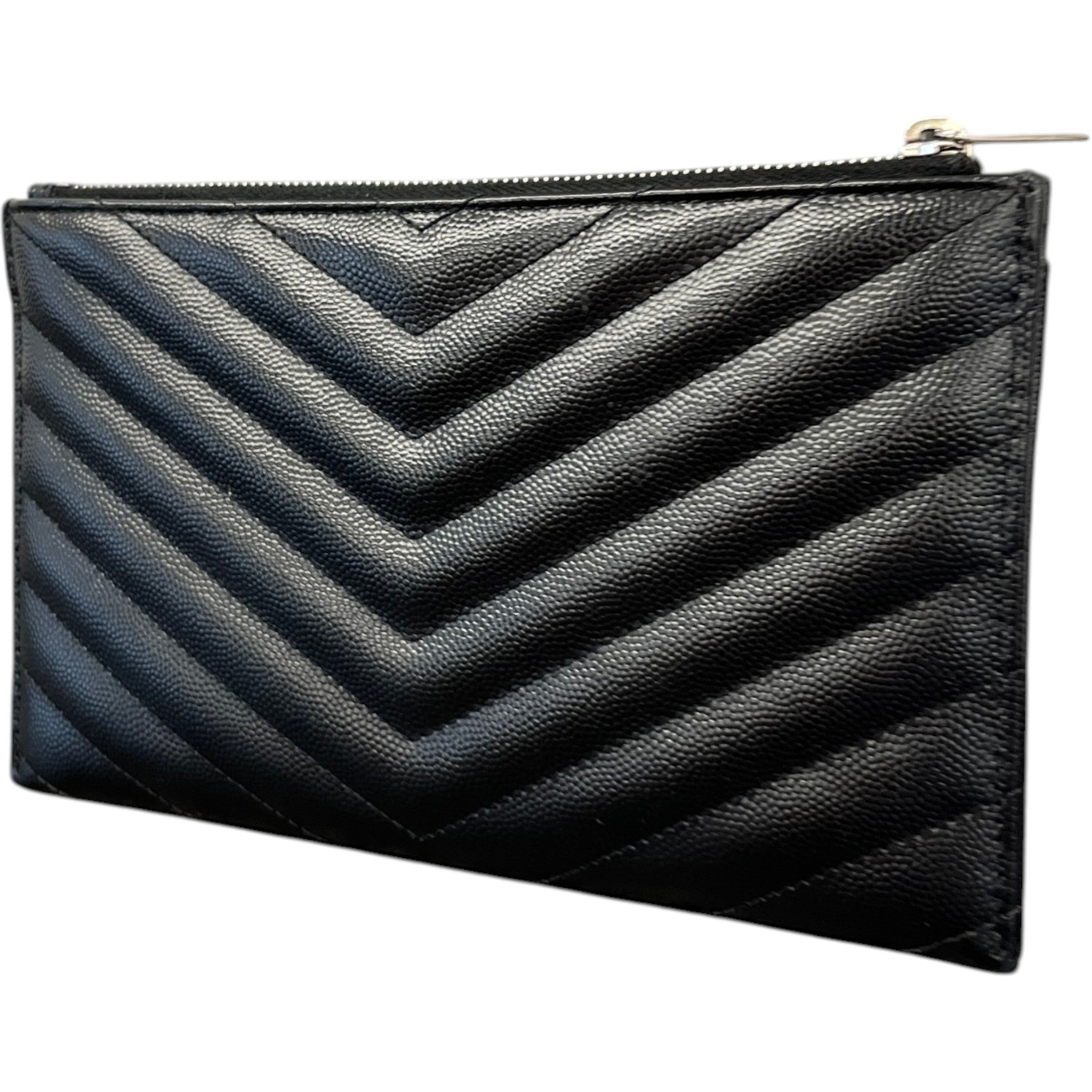 Women's Matelassé Clutch Black