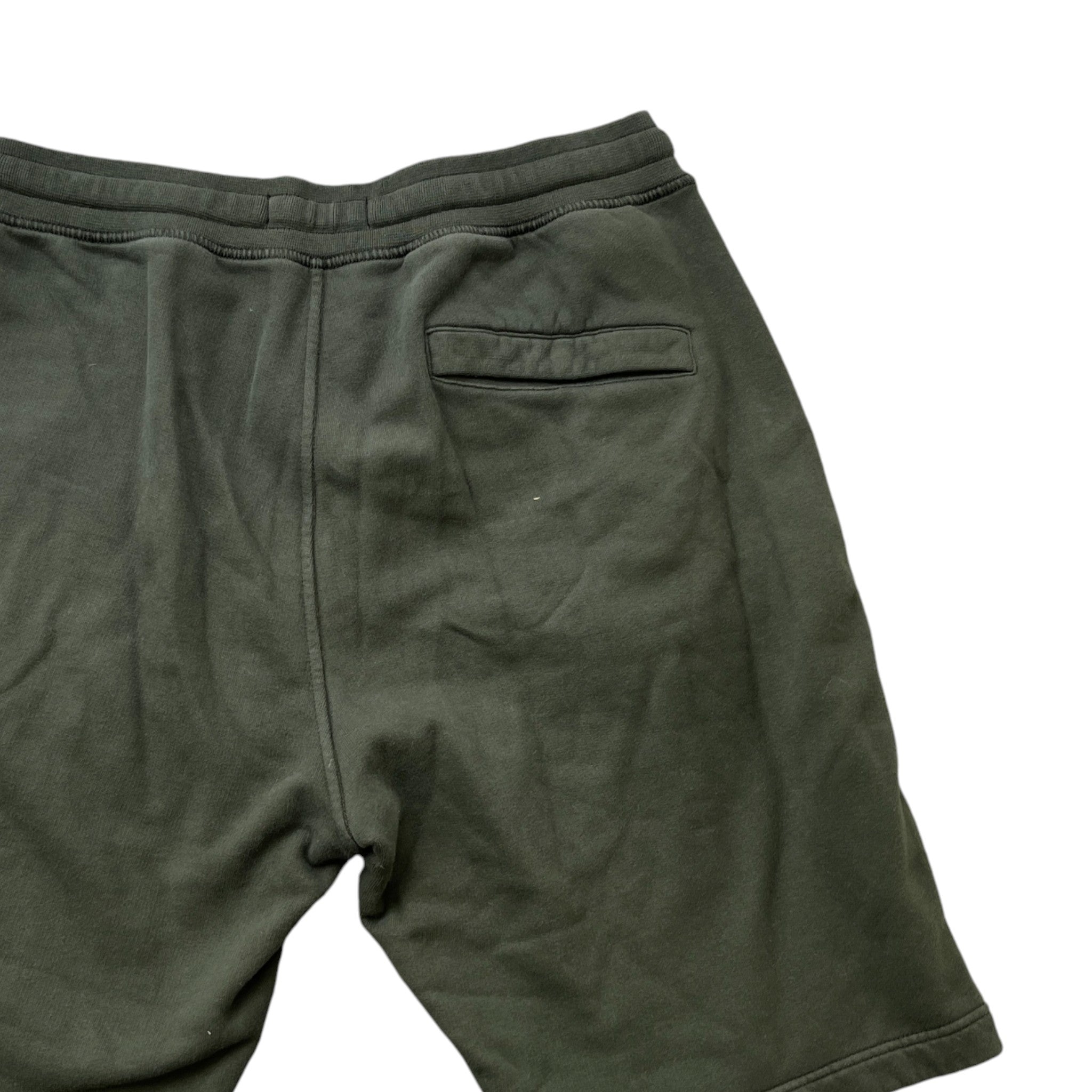 Men's Applique Logo Shorts Khaki Size M