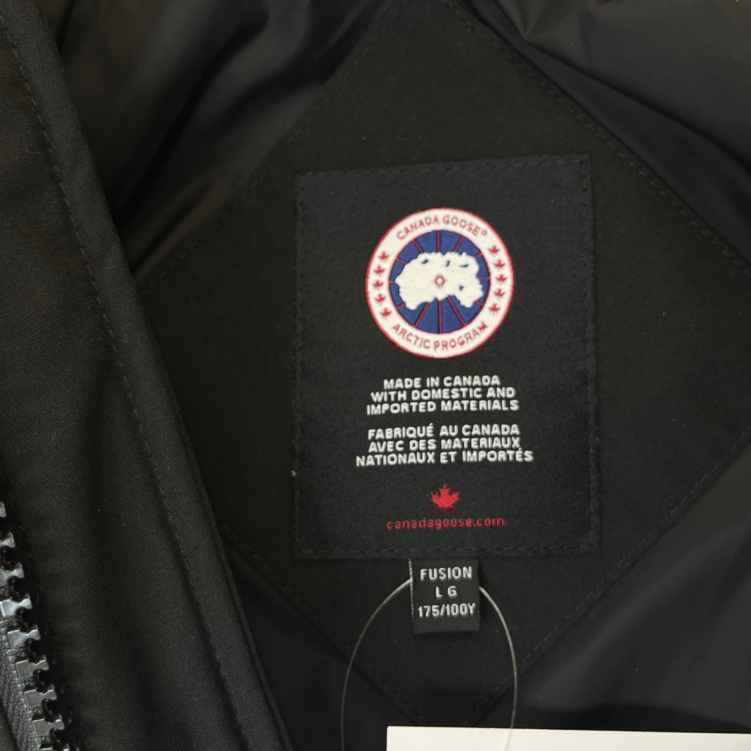Men's Carson Down Jacket Black Size L