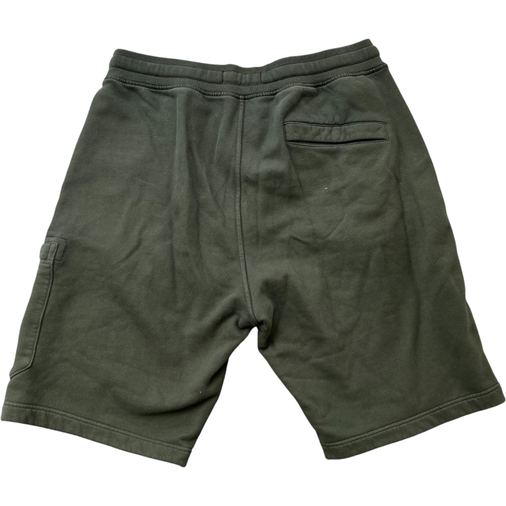 Men's Applique Logo Shorts Khaki Size M