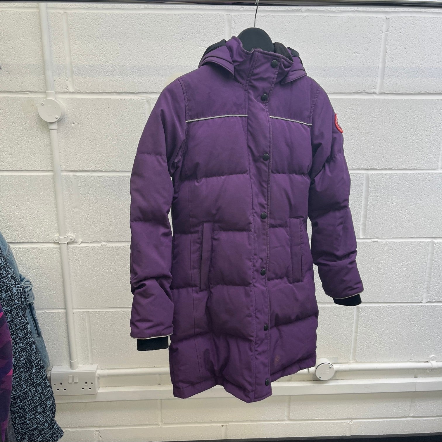 Women's Juniper Junior Down Jacket Purple Size Age 14