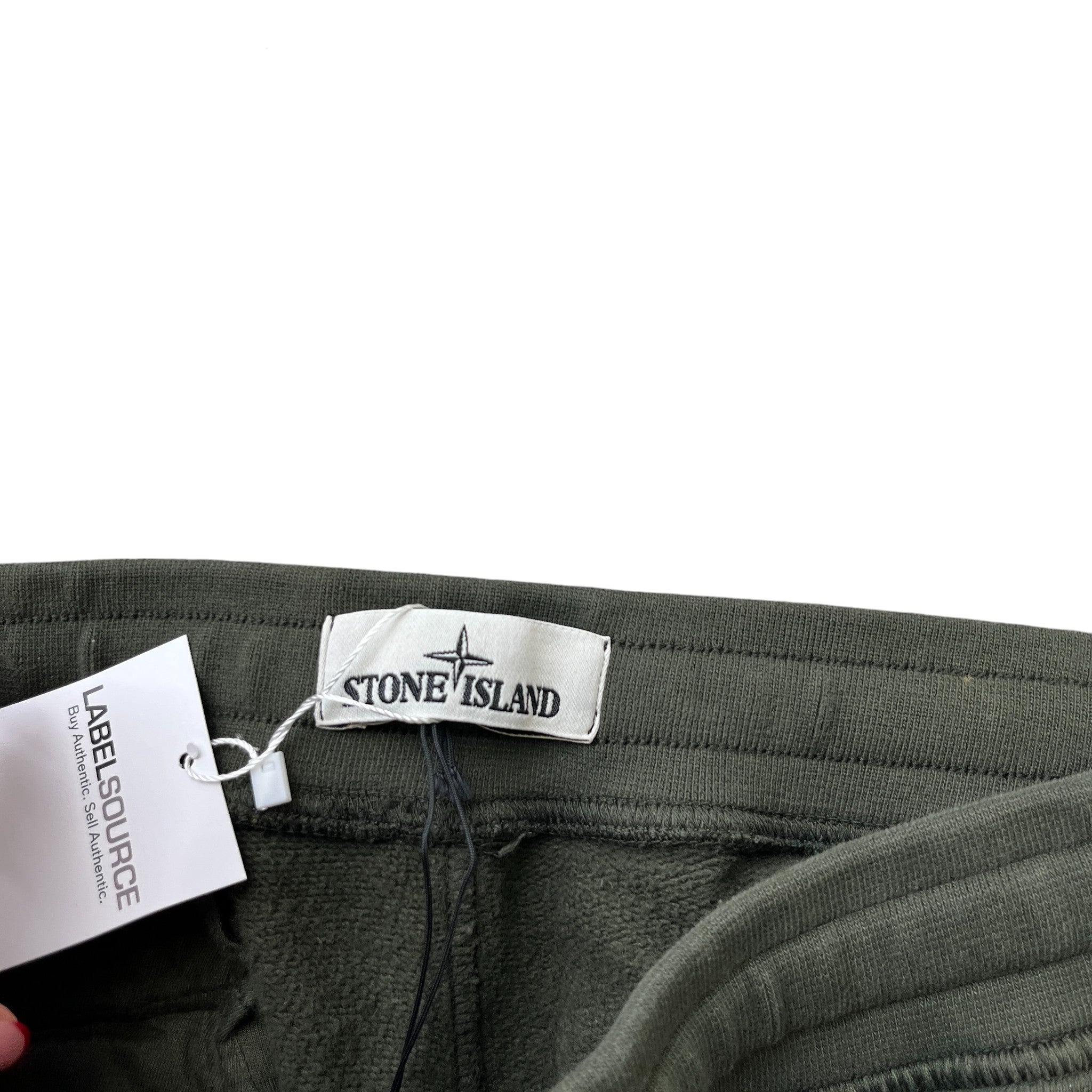 Men's Applique Logo Shorts Khaki Size M