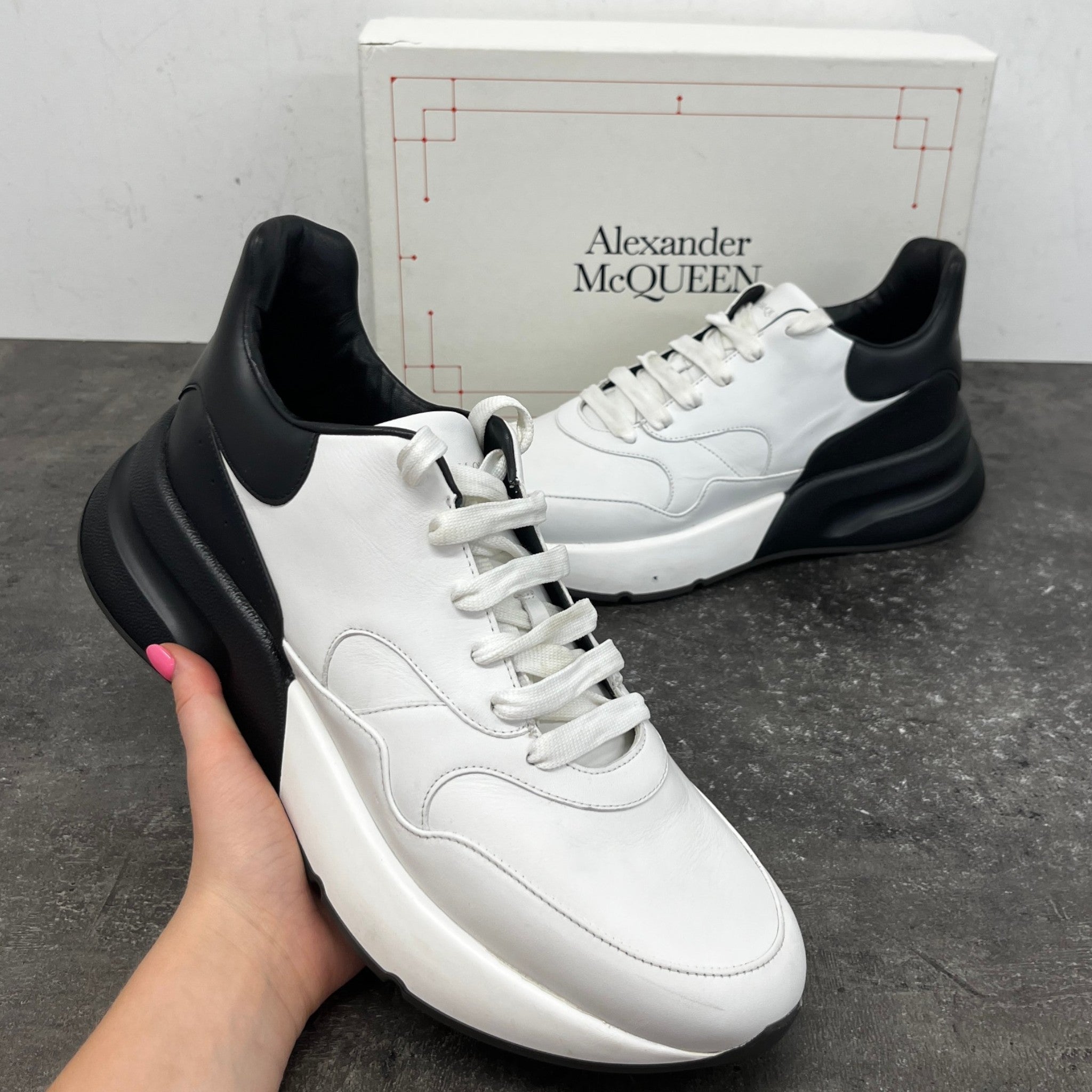 Men's Aurelius Low Trainers White Size EU 45 / UK 11